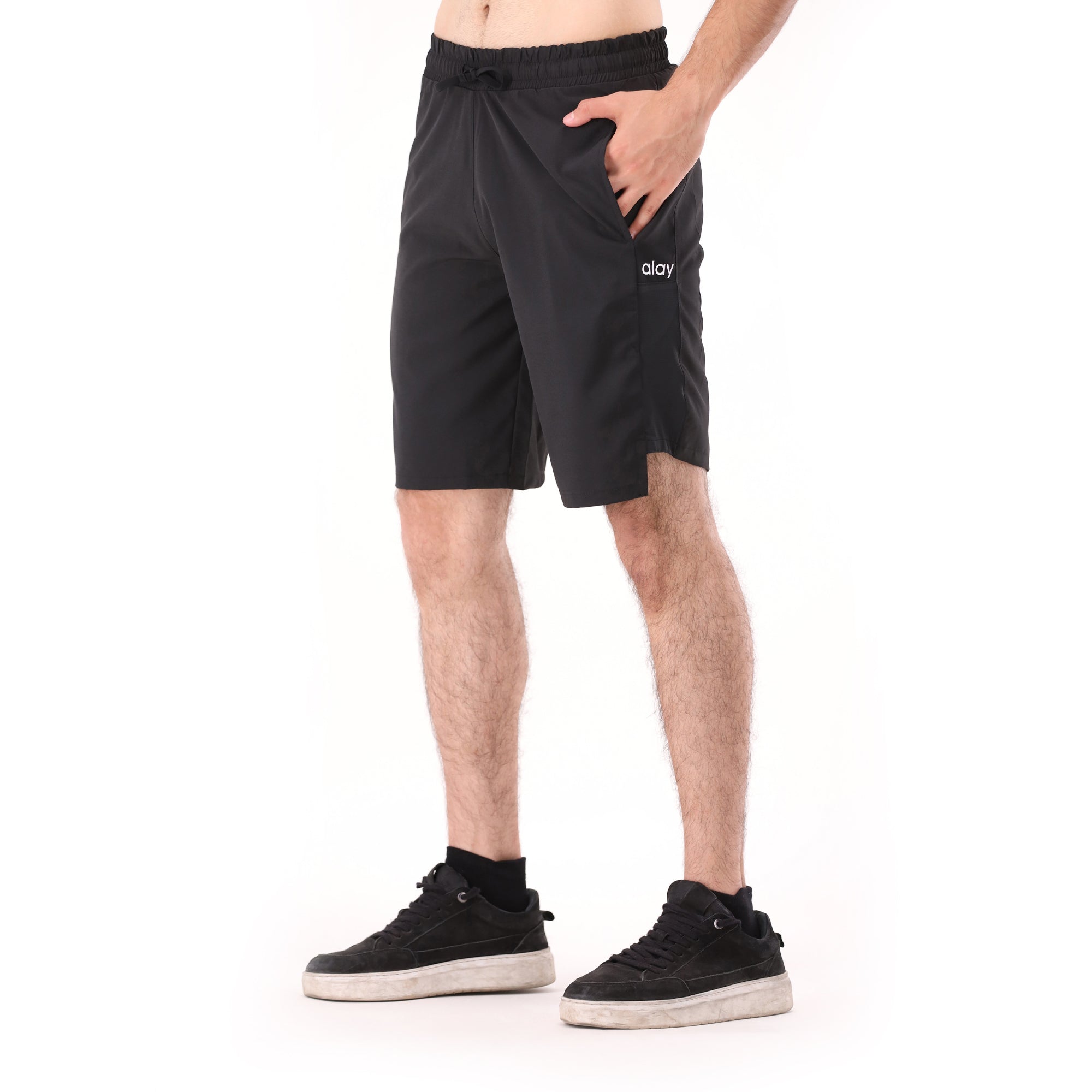 Plush Padel Shorts - Black