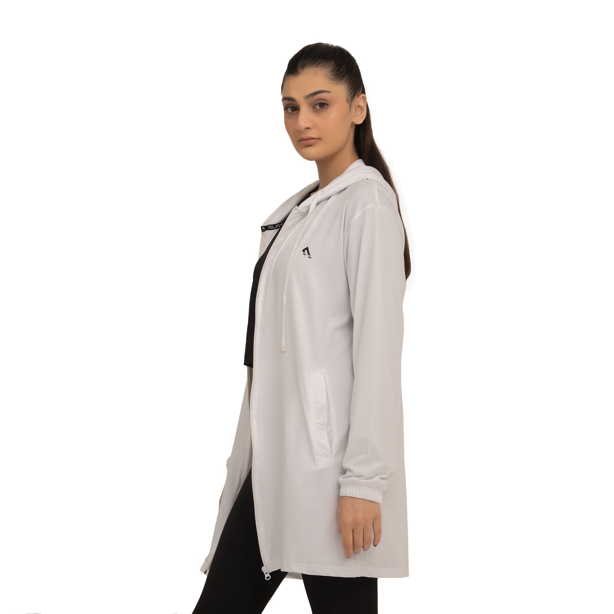 Mesh Coverette - White