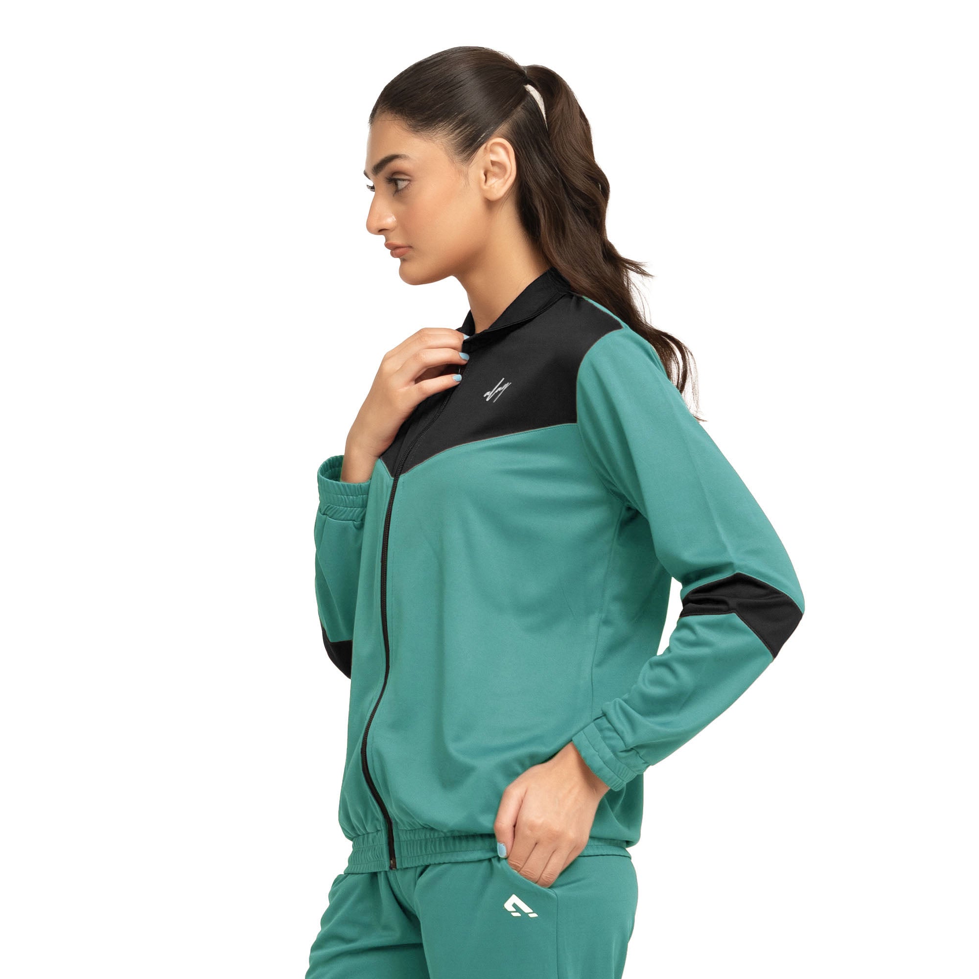 Wave Tracksuit - Sea Green