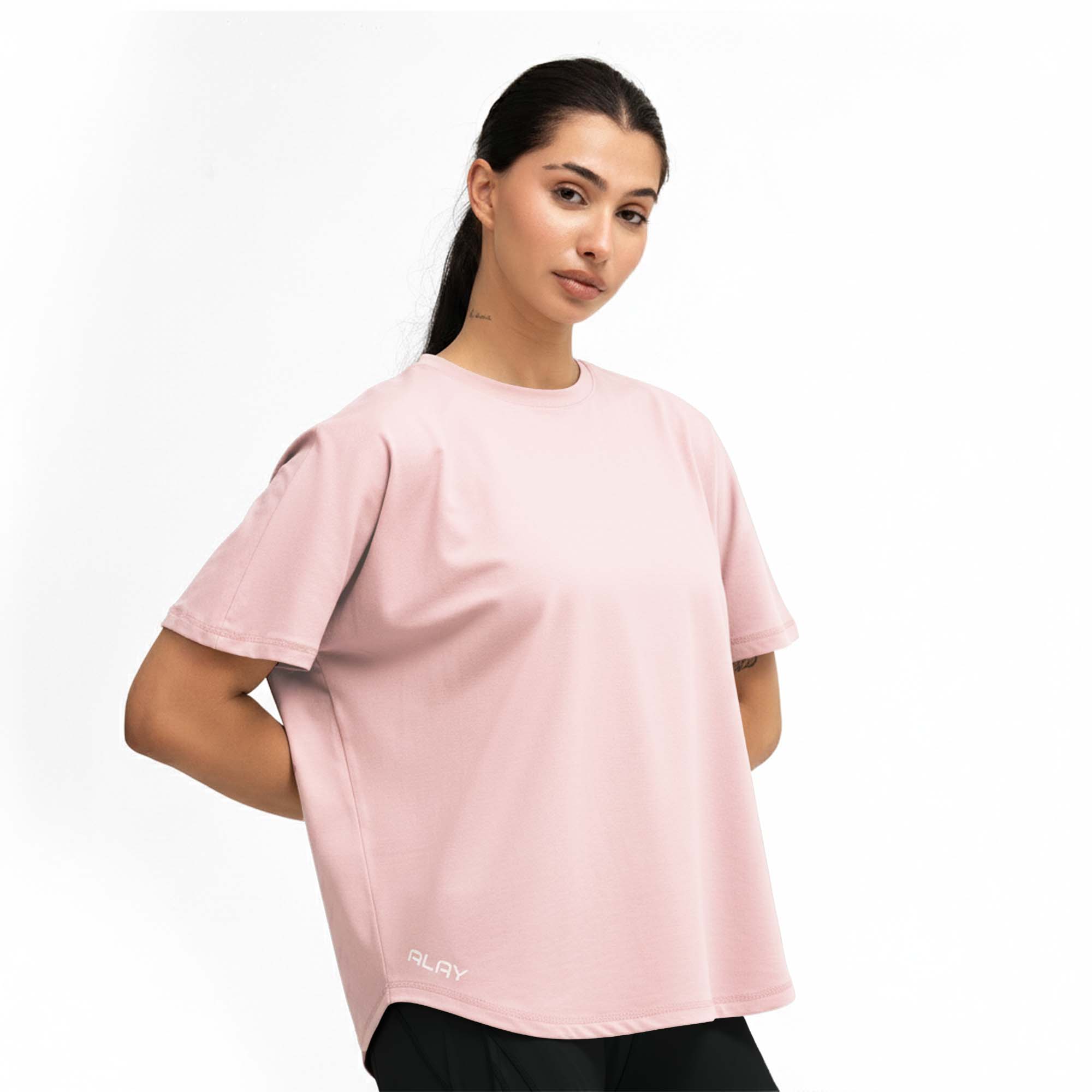 Flow Bat Tee - Pink