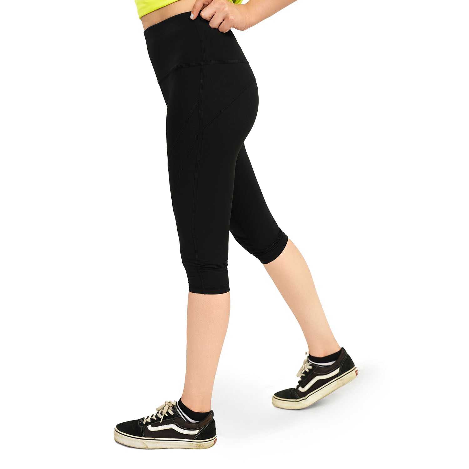 Strobe Biker Shorts - Black