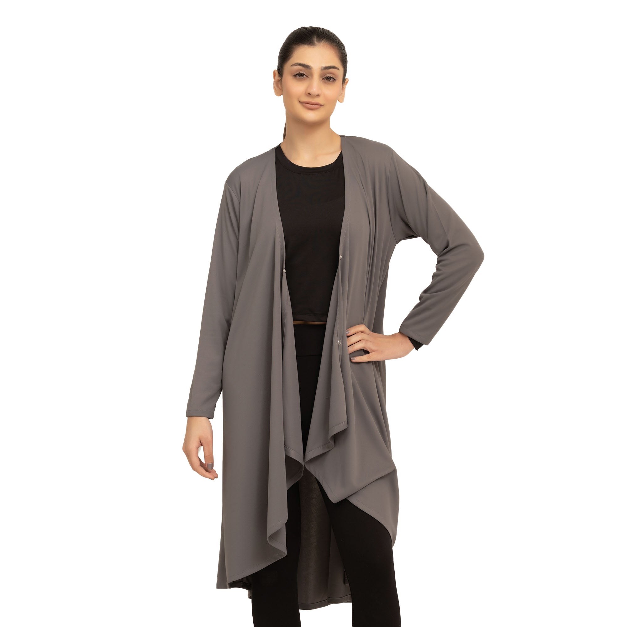 Celesse Cape - Grey