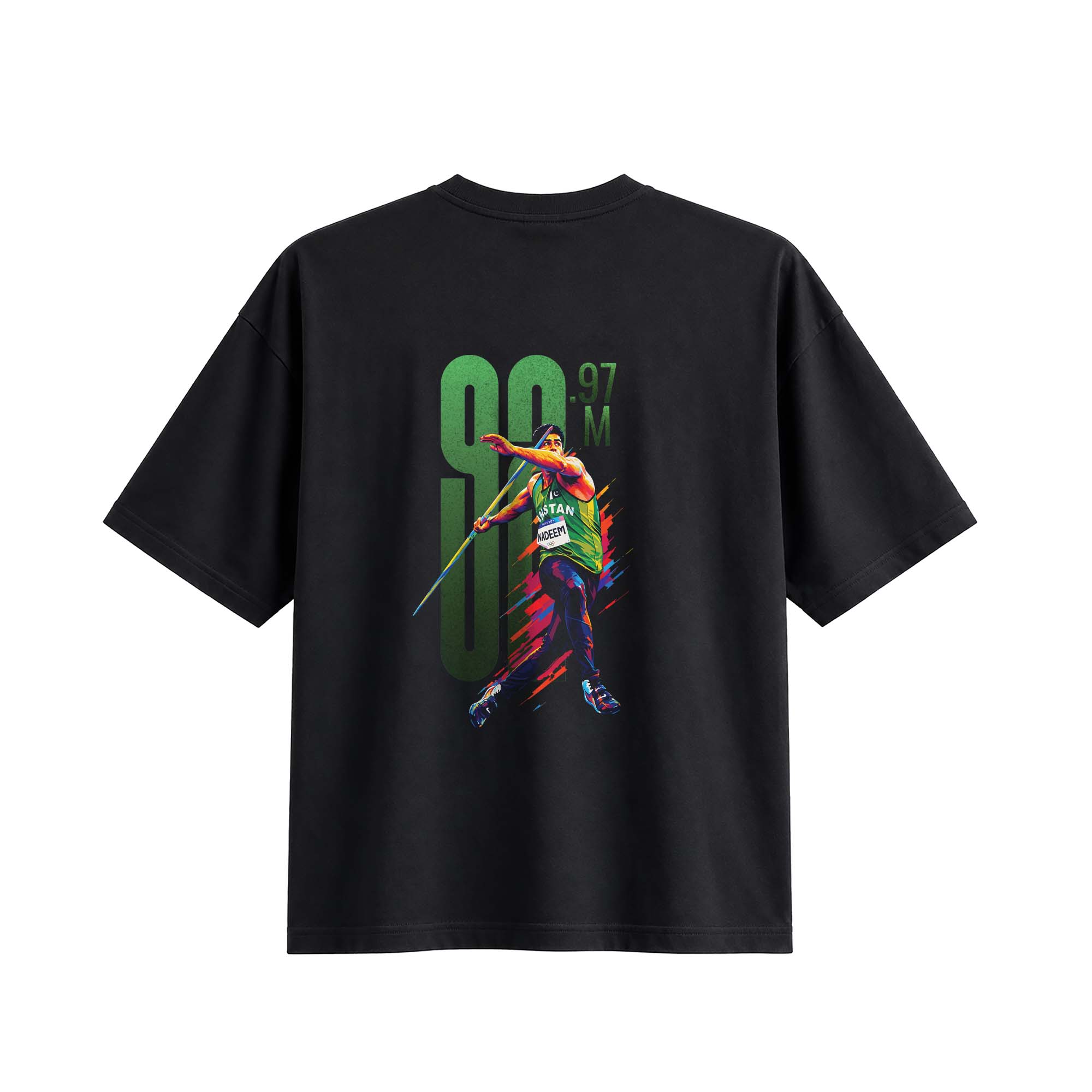 AIM 92.97 - Oversize Tee - Black