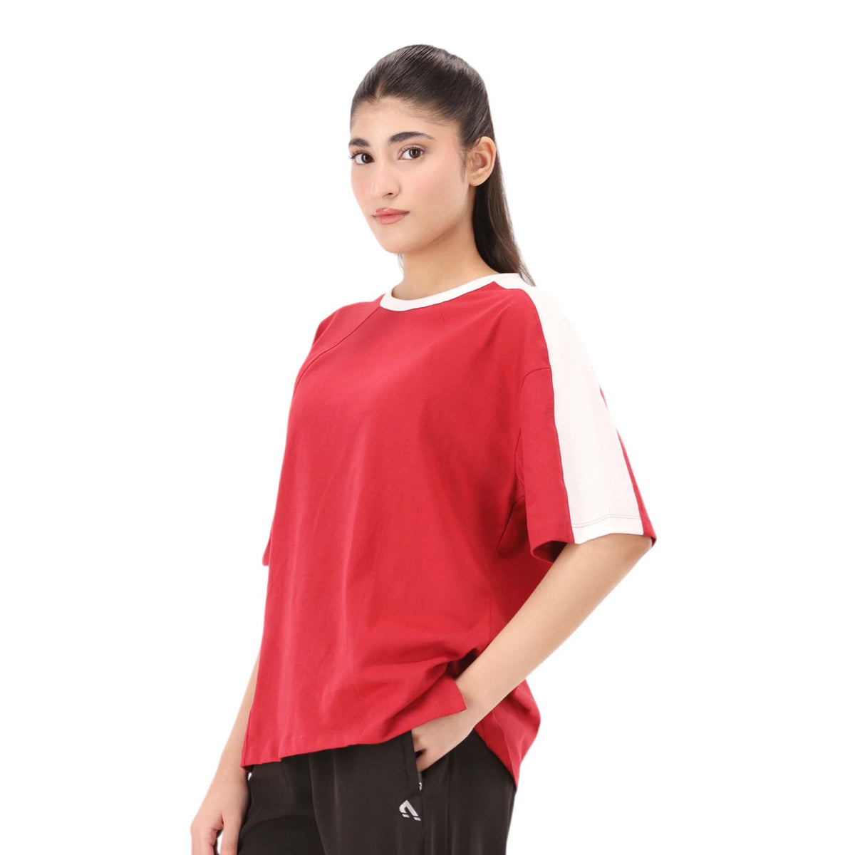 Reverb Oversized Tee - Red