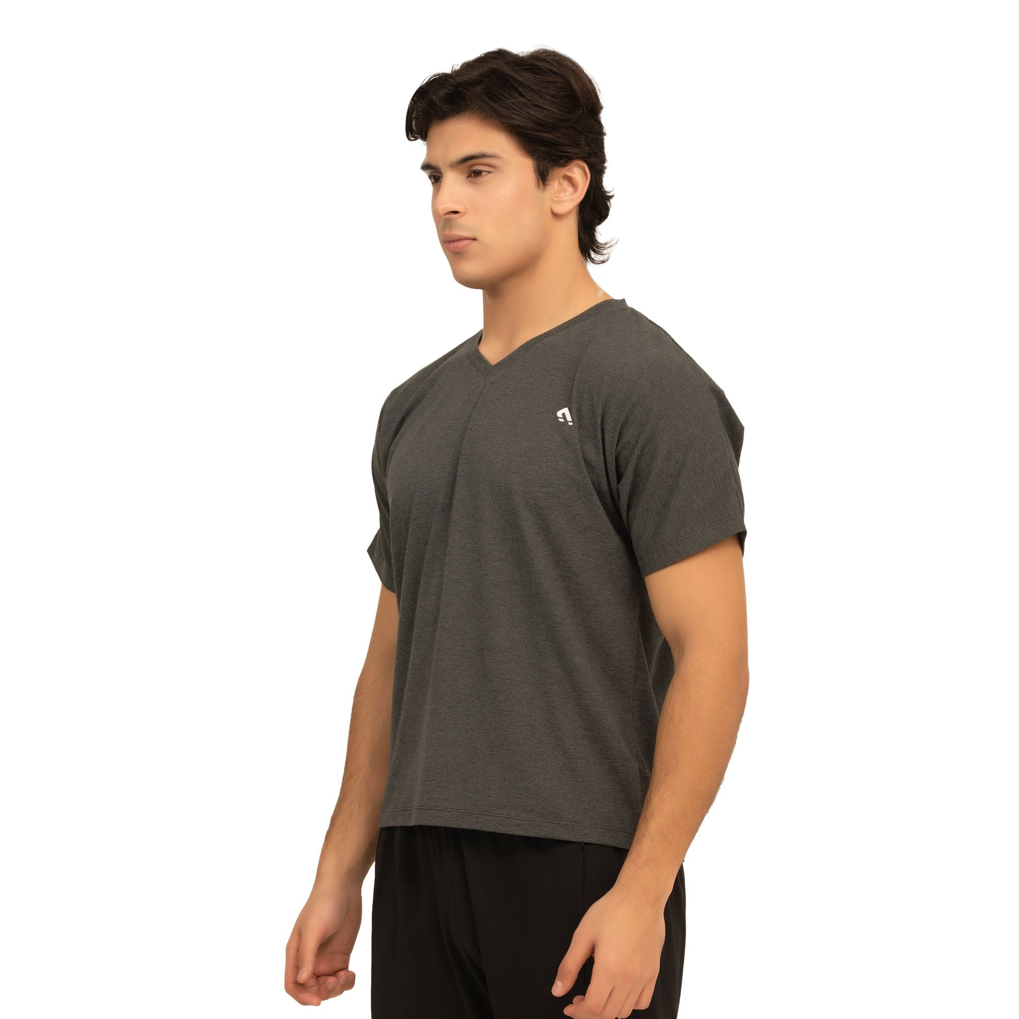 Blank Tee - Charcoal