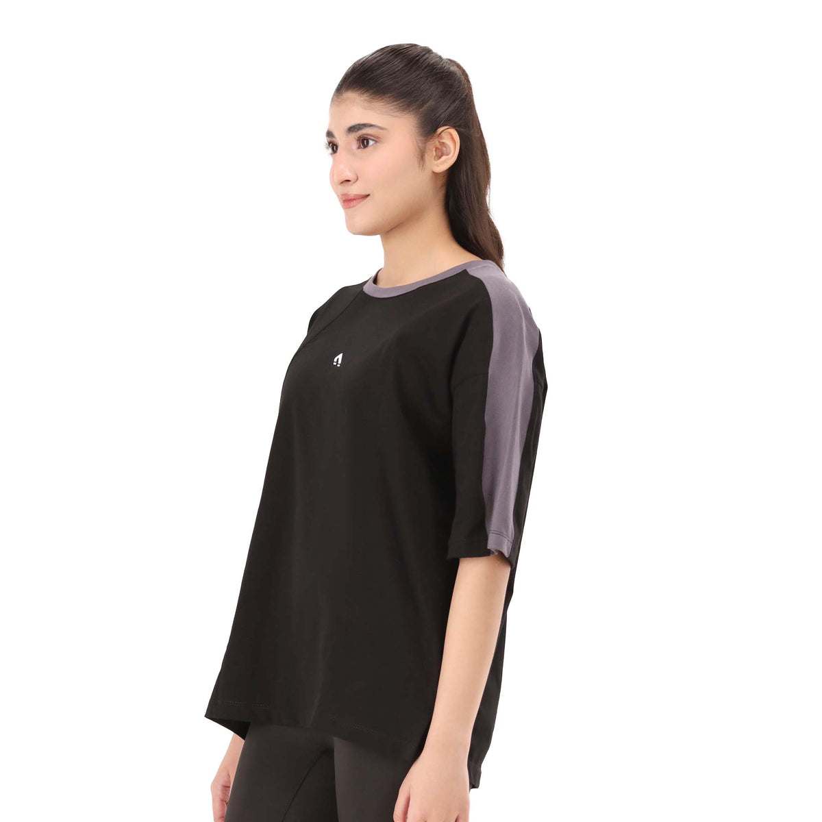 Reverb Oversized Tee - Black