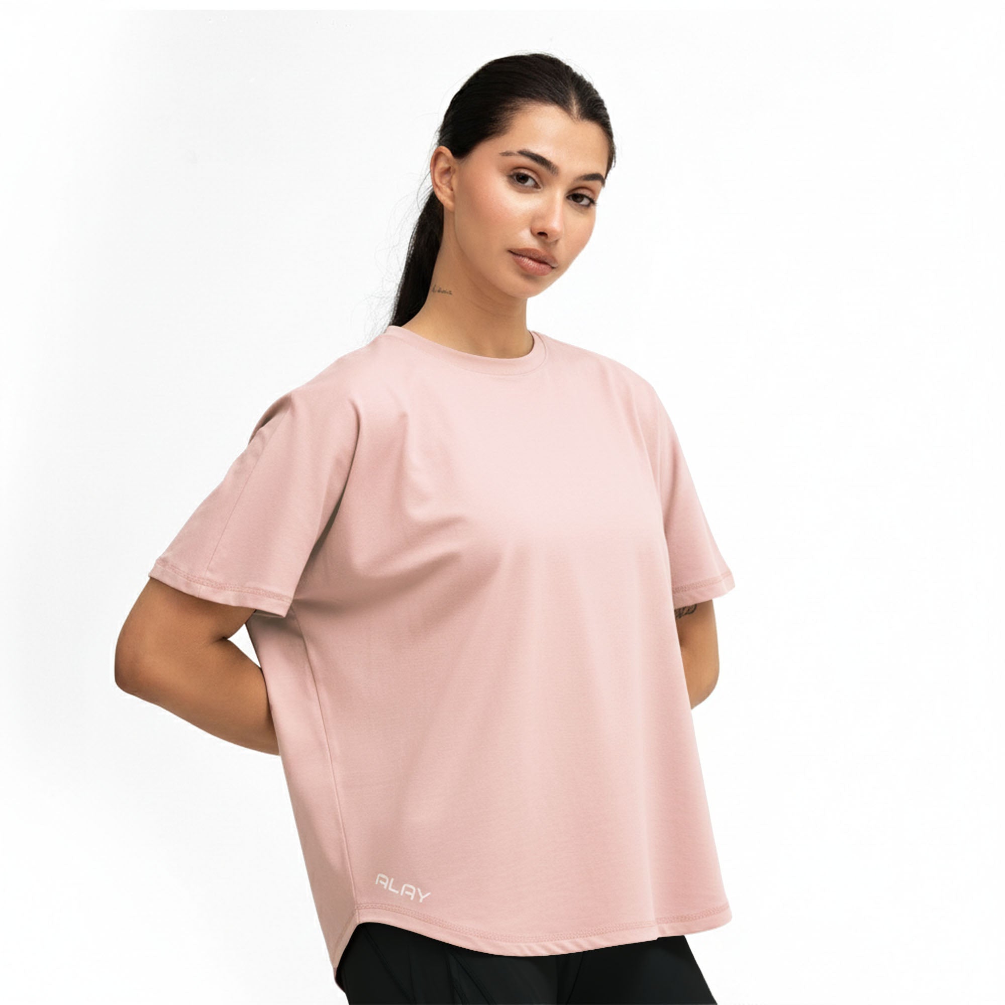 Flow Bat Tee - Pink