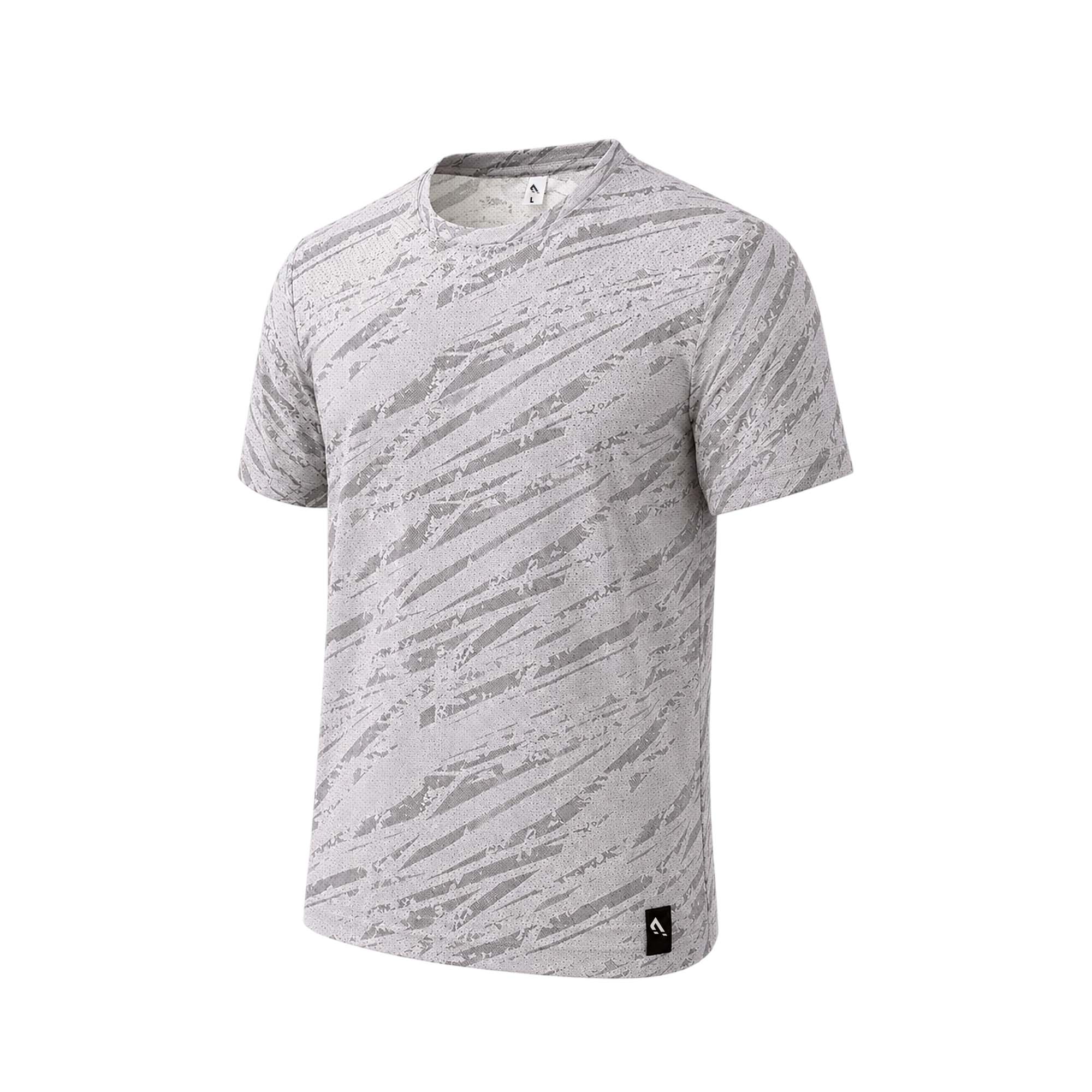 Pulse Mesh Tee - Grey