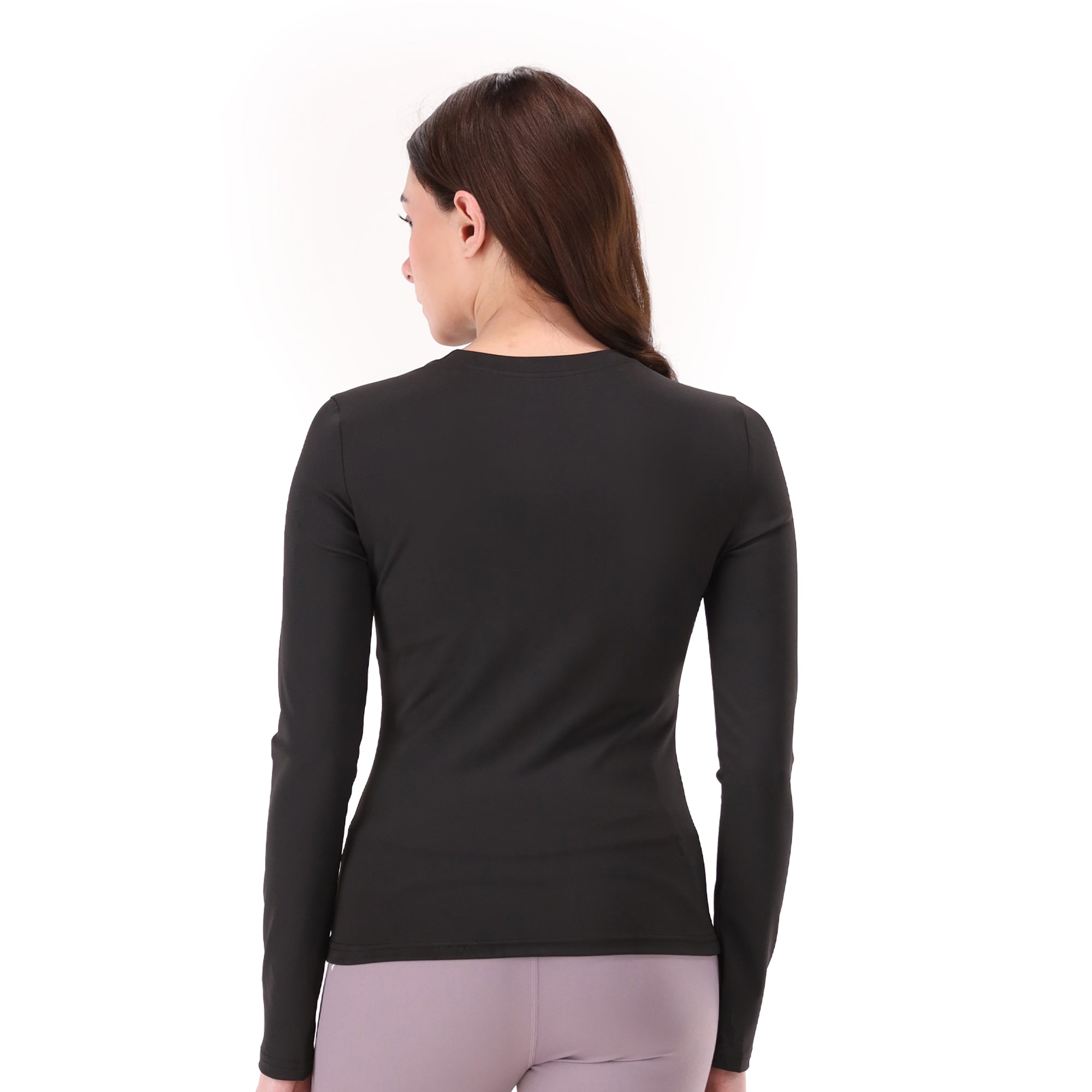 Luna Fitted Tee - Black