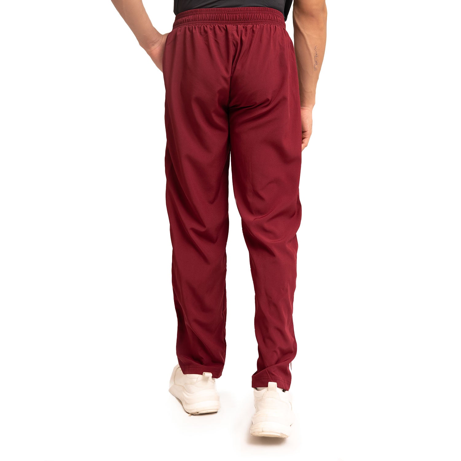 Athleisure Trousers - Maroon