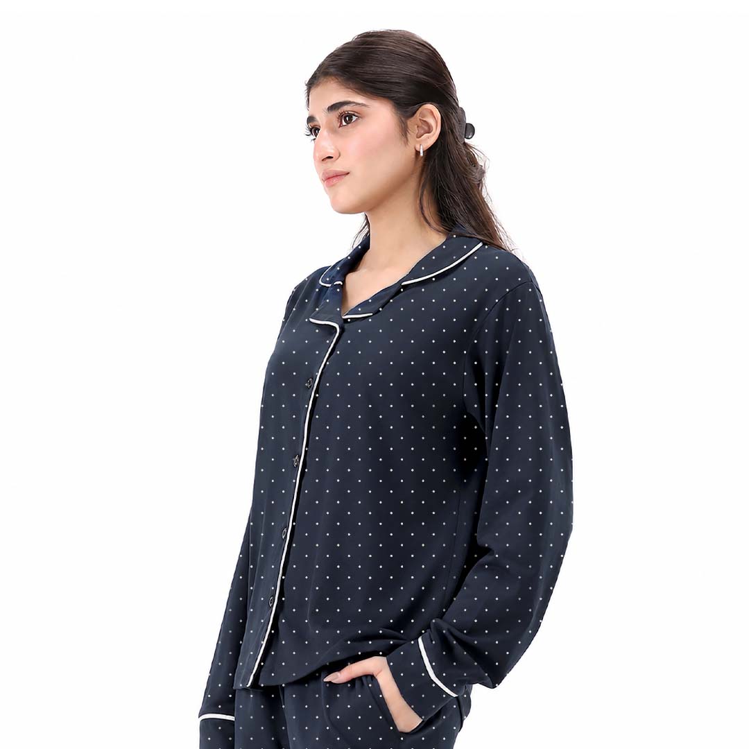 Midnight Comfort Set - Polka Dots