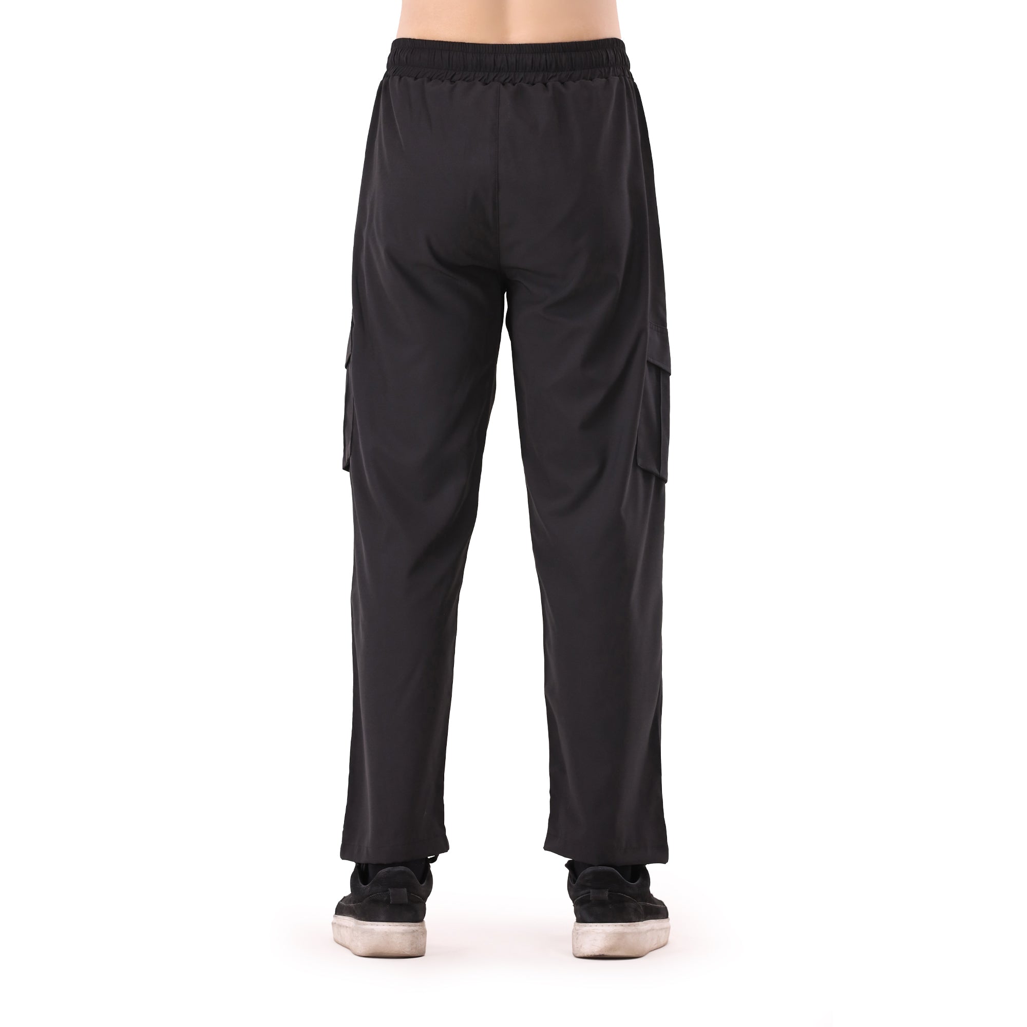 Spencer Cargo Trousers - Black