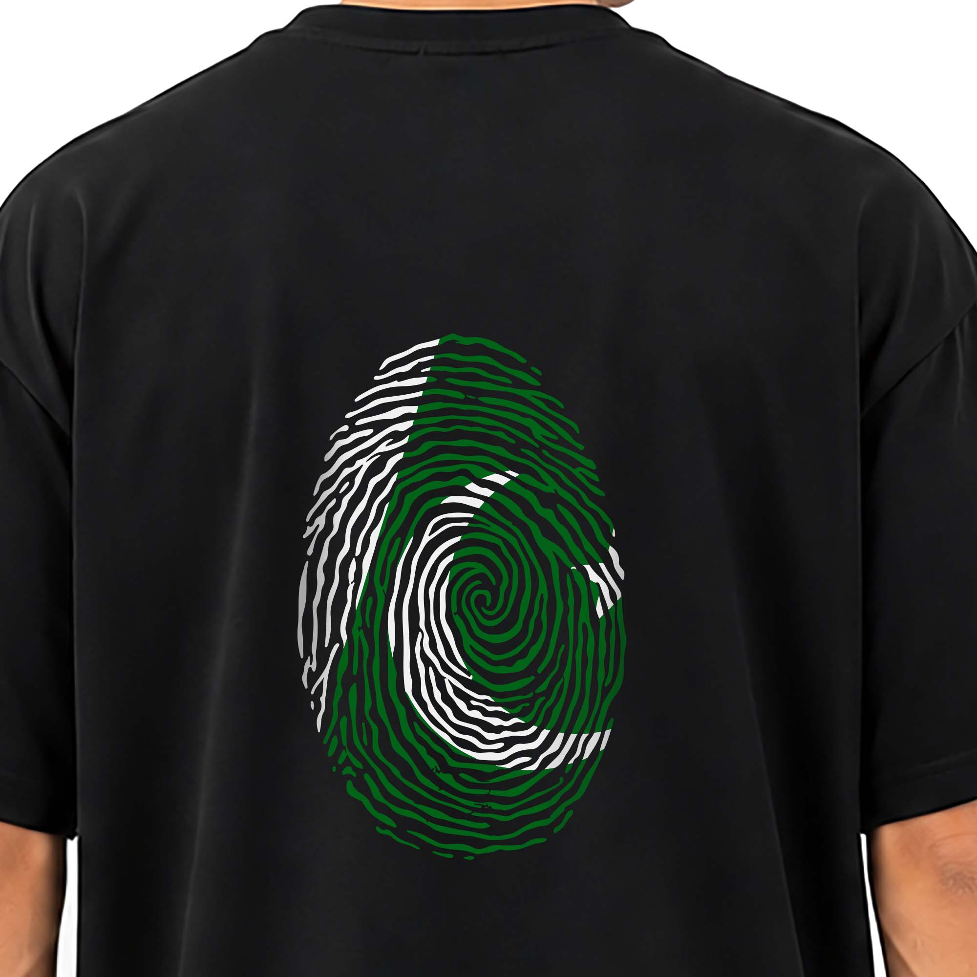Identity Oversized Tee - Black