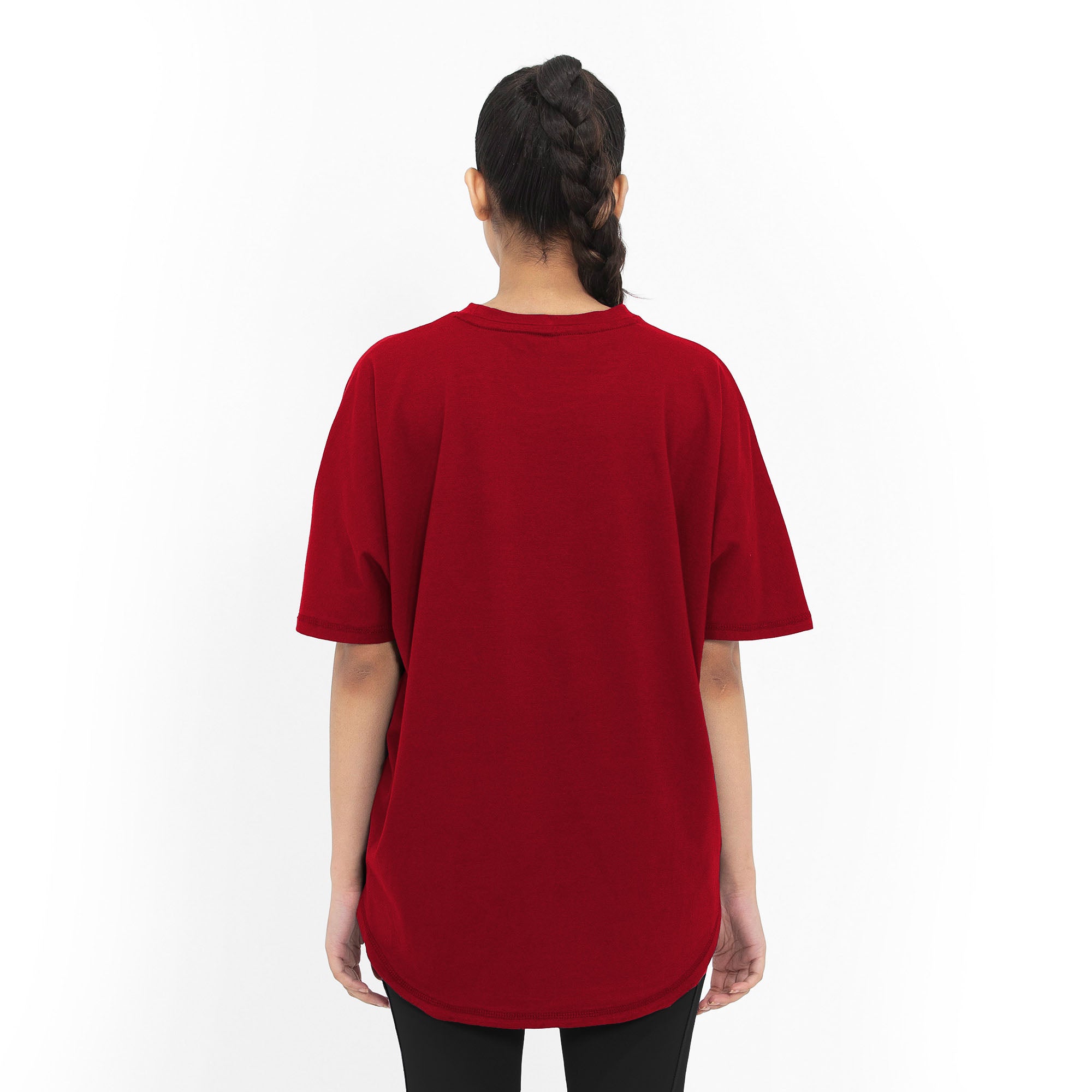 Flow Bat Tee - Cherry Red