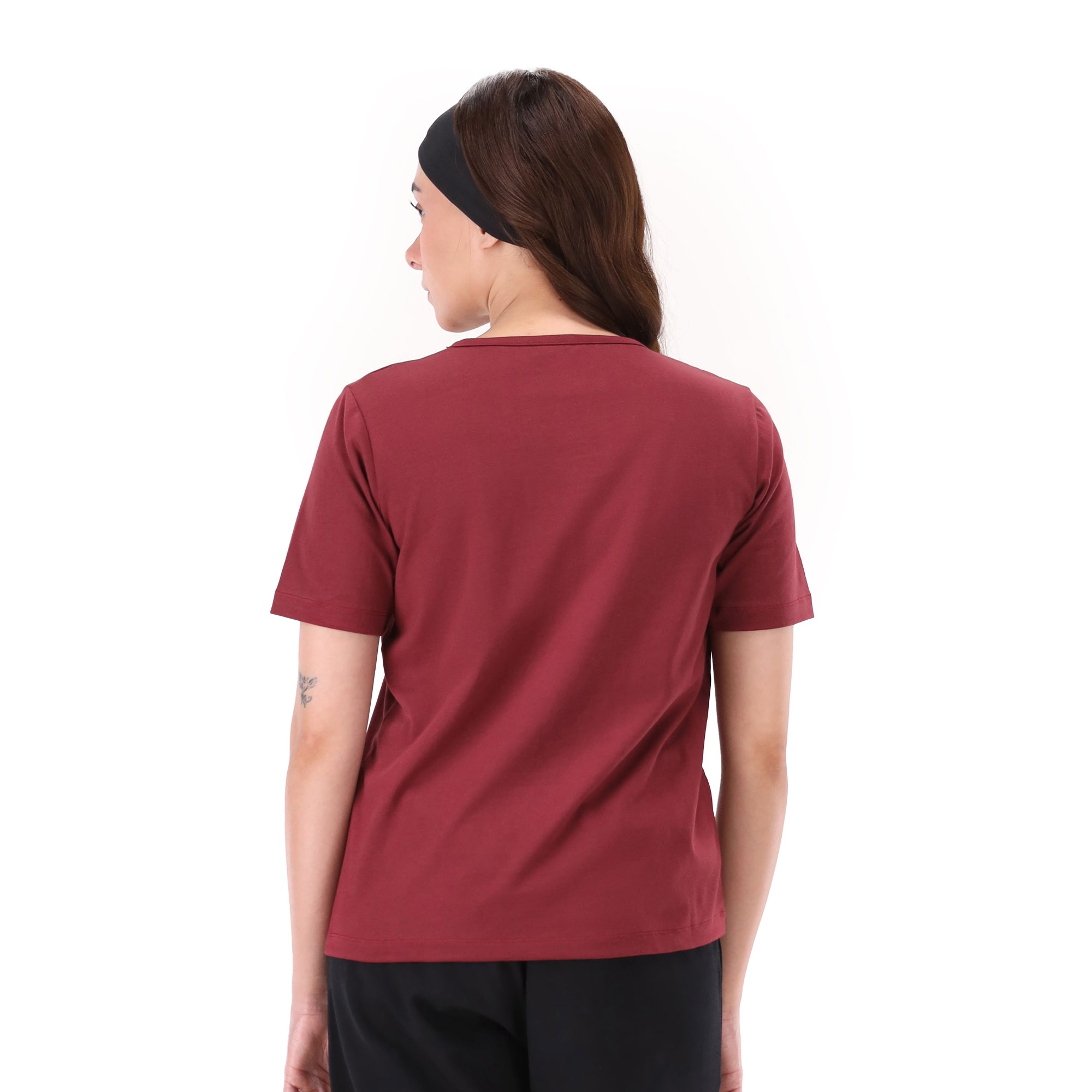Halo Tee - Maroon