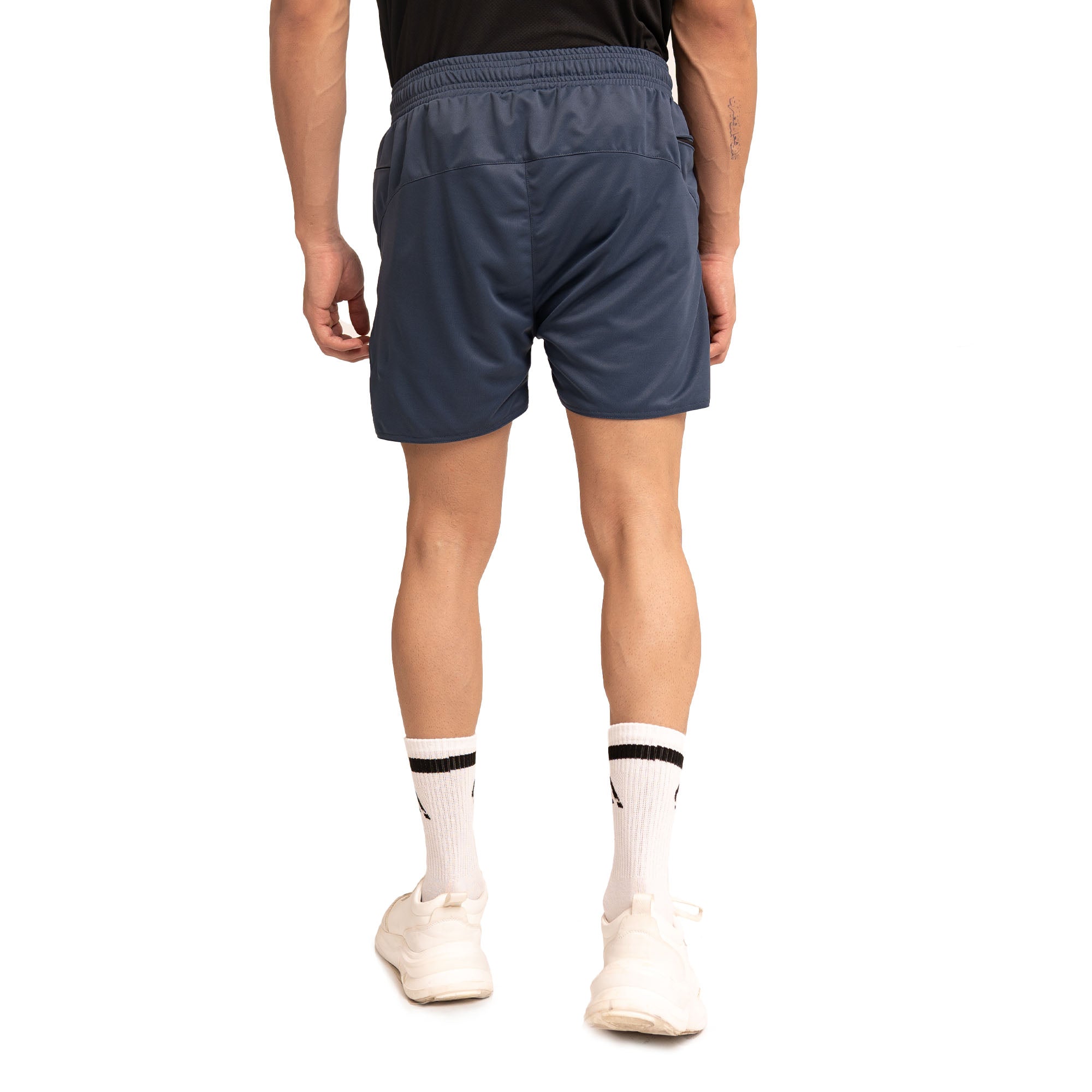 Blaze Zipper Shorts - Navy