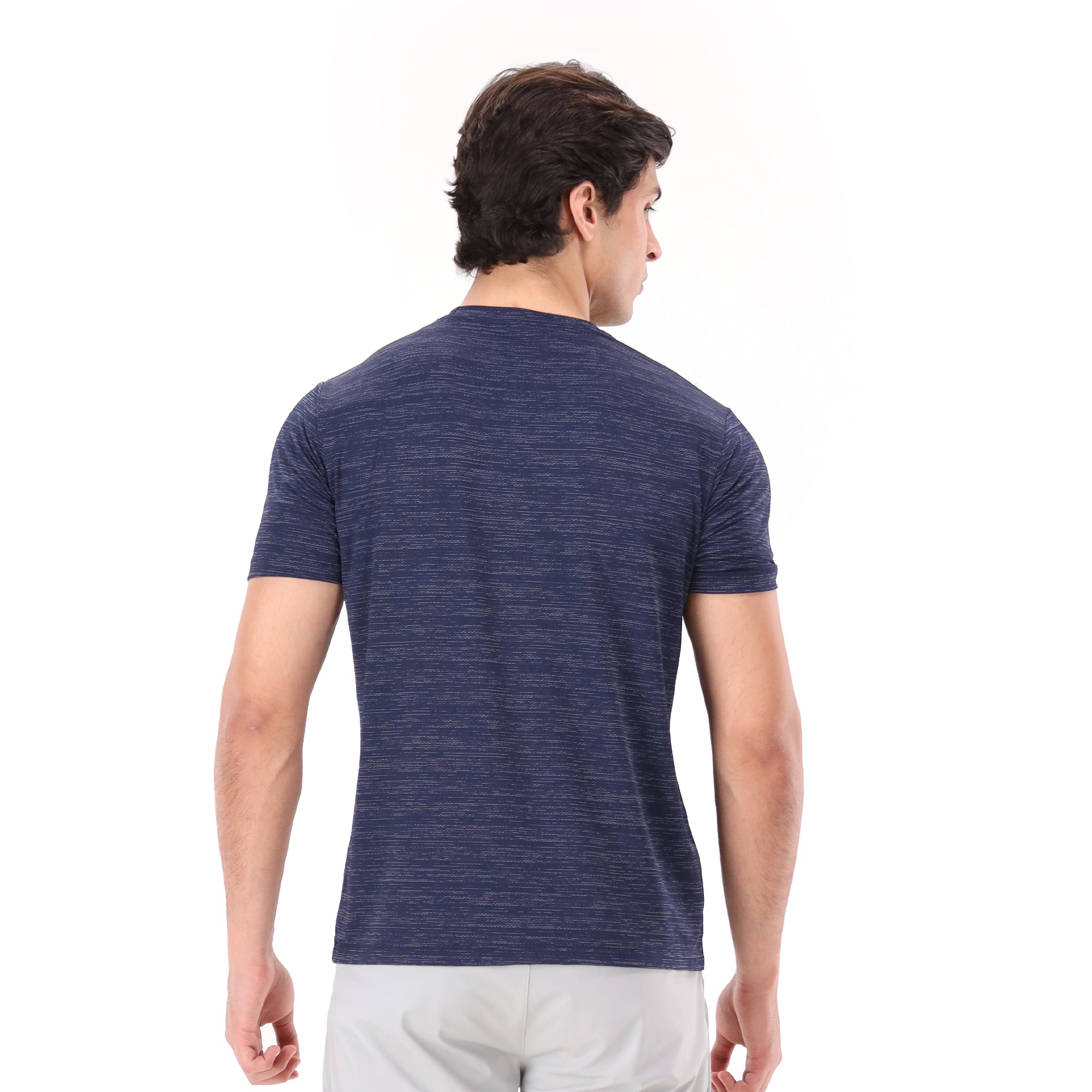 Fossil Mesh Tee - Blue