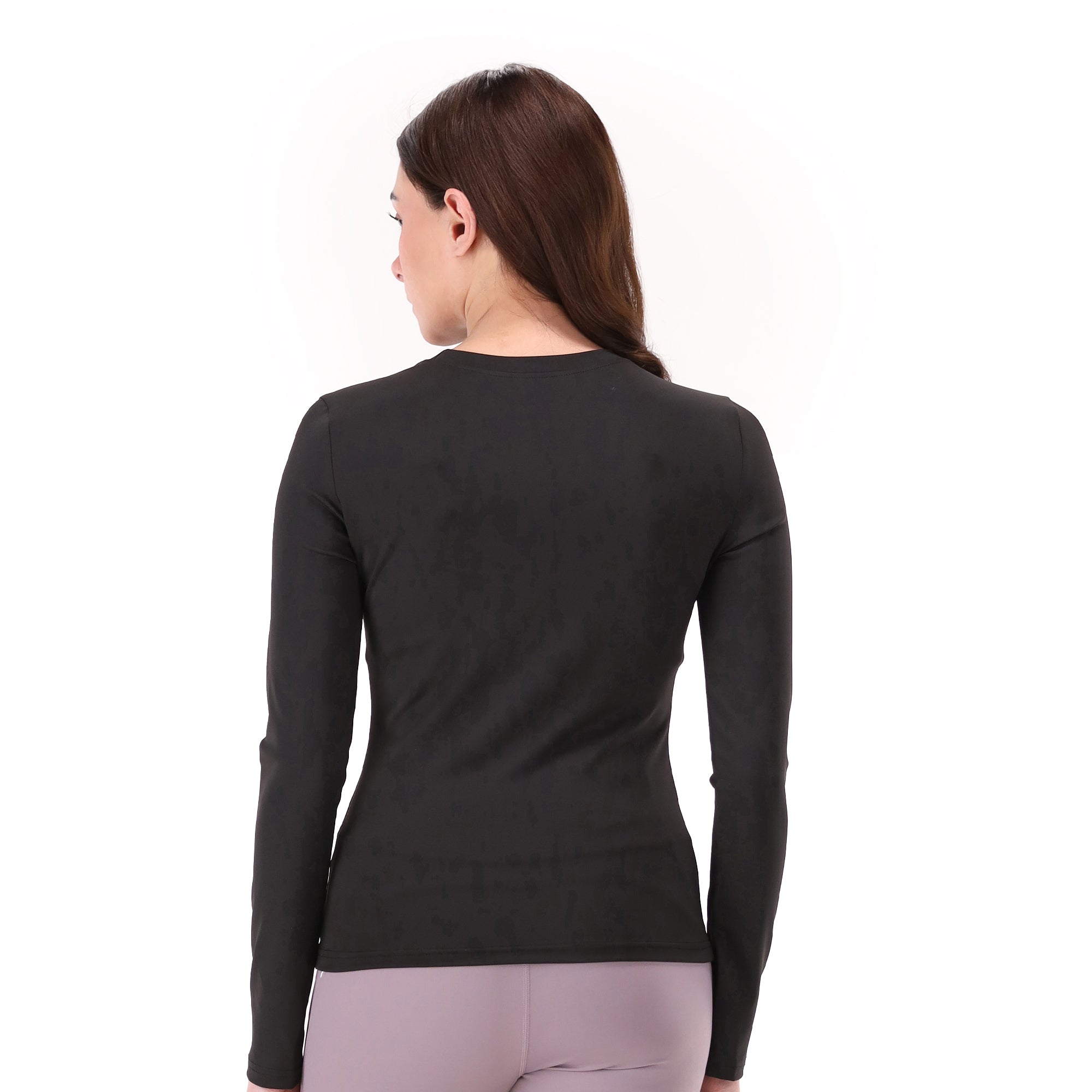 Luna Fitted Tee - Black