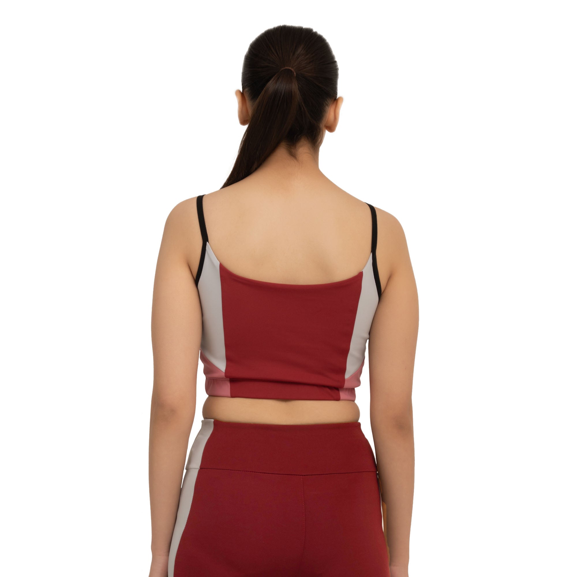 Femme Fit Sports Bra - Maroon