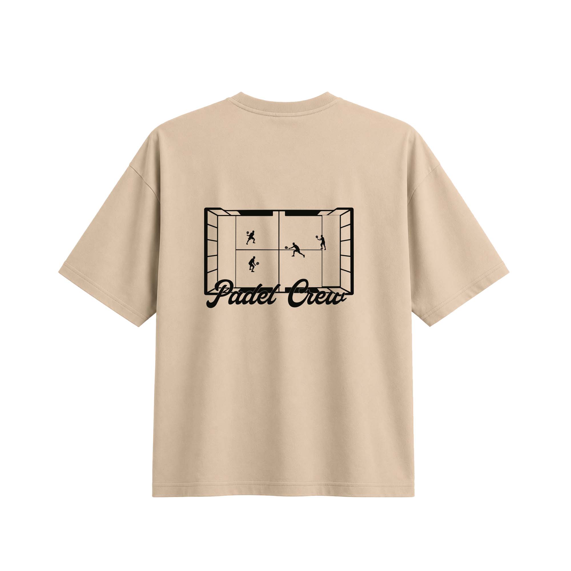 Padel Society Oversized Tee - Beige