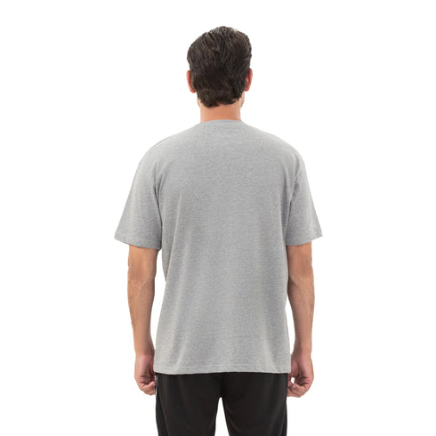 Thunder Oversize Badge Tee - Grey