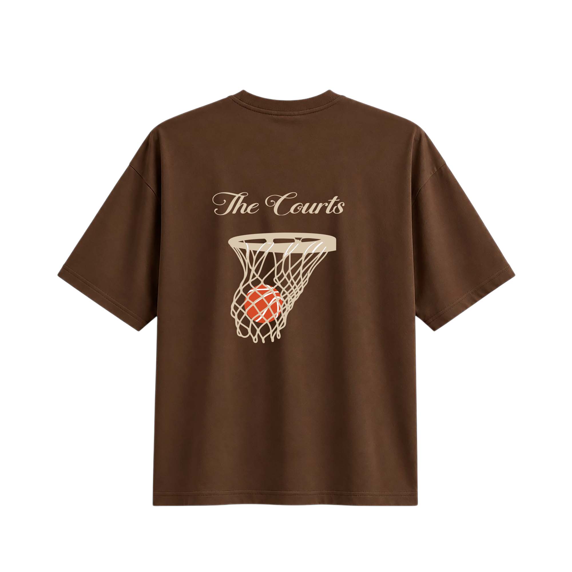 The Game Oversized Tee - Brown