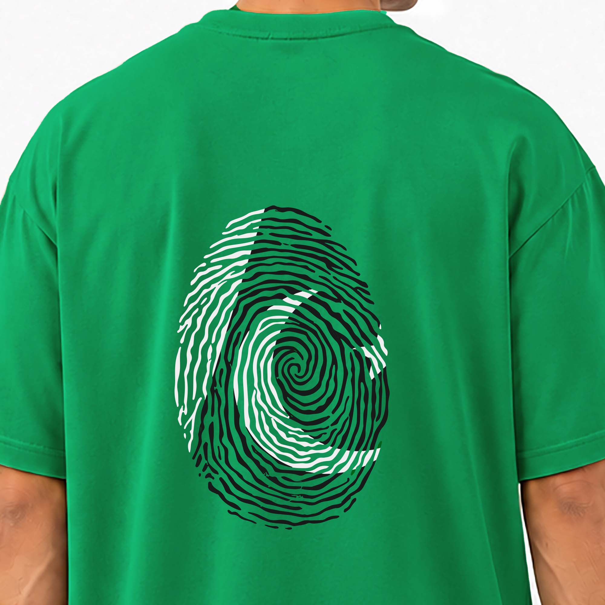 Identity Oversized Tee - Green