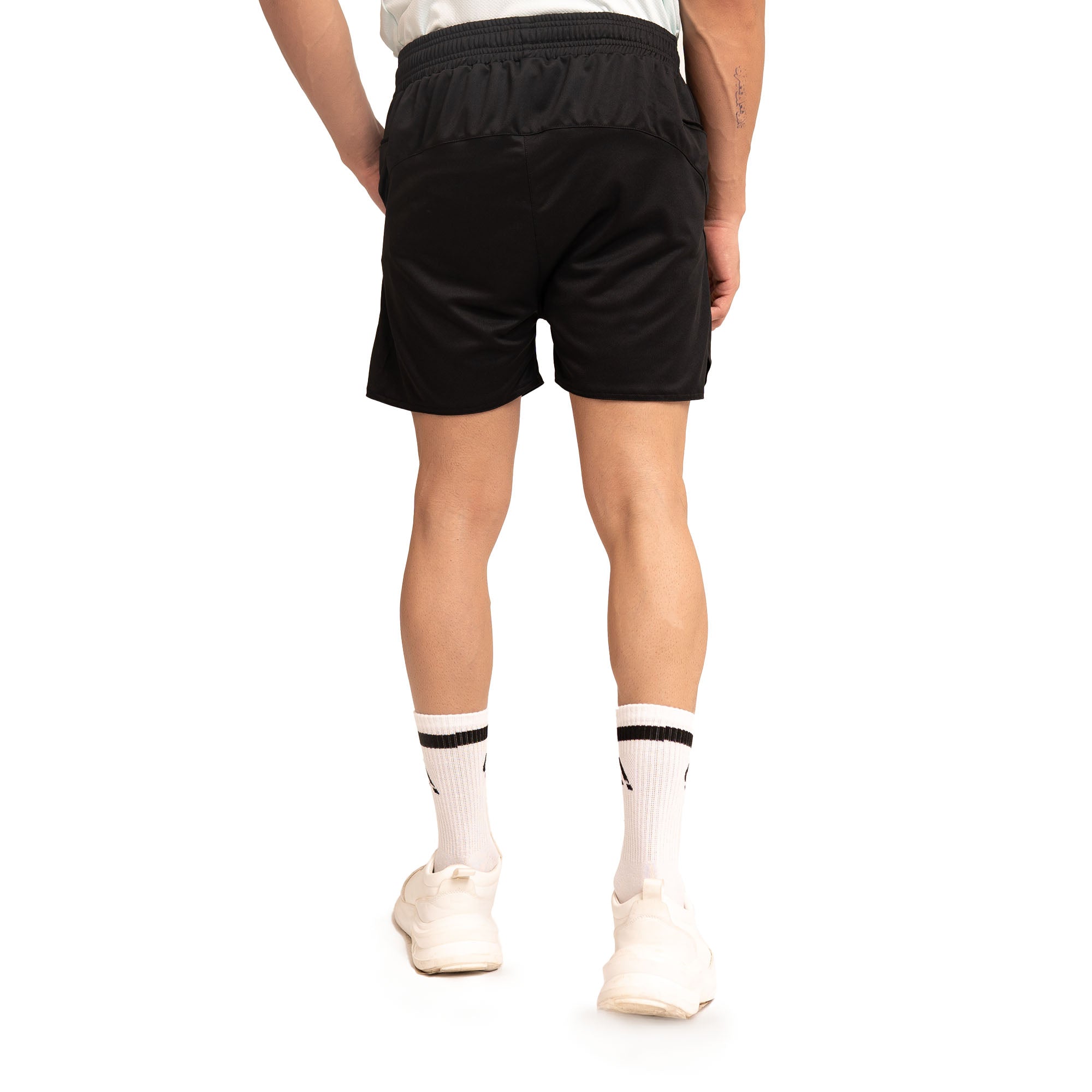 Blaze Zipper Shorts - Black