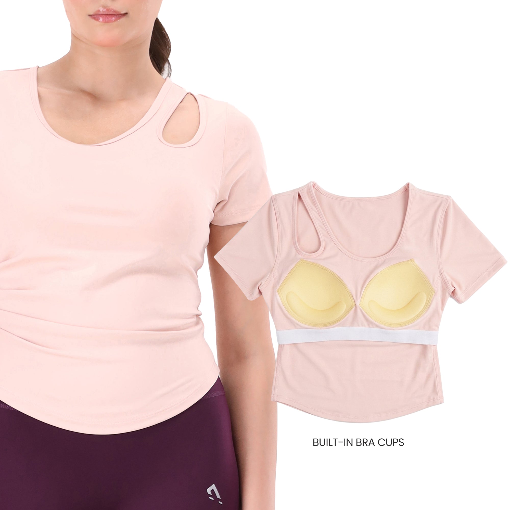 Lumini Top - Beke Pink