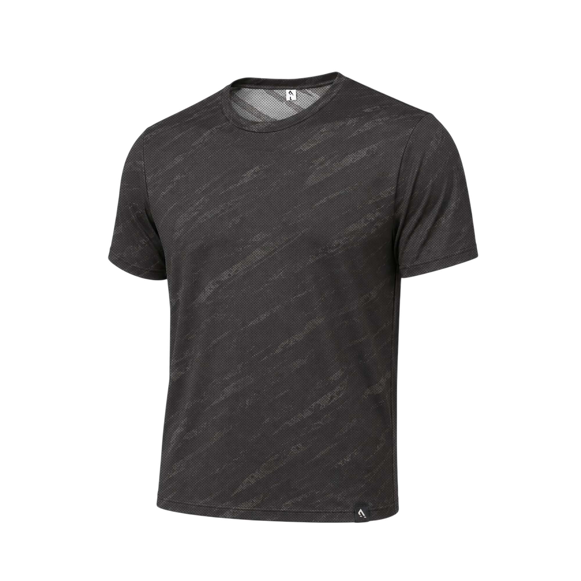 Pulse Mesh Tee - Black