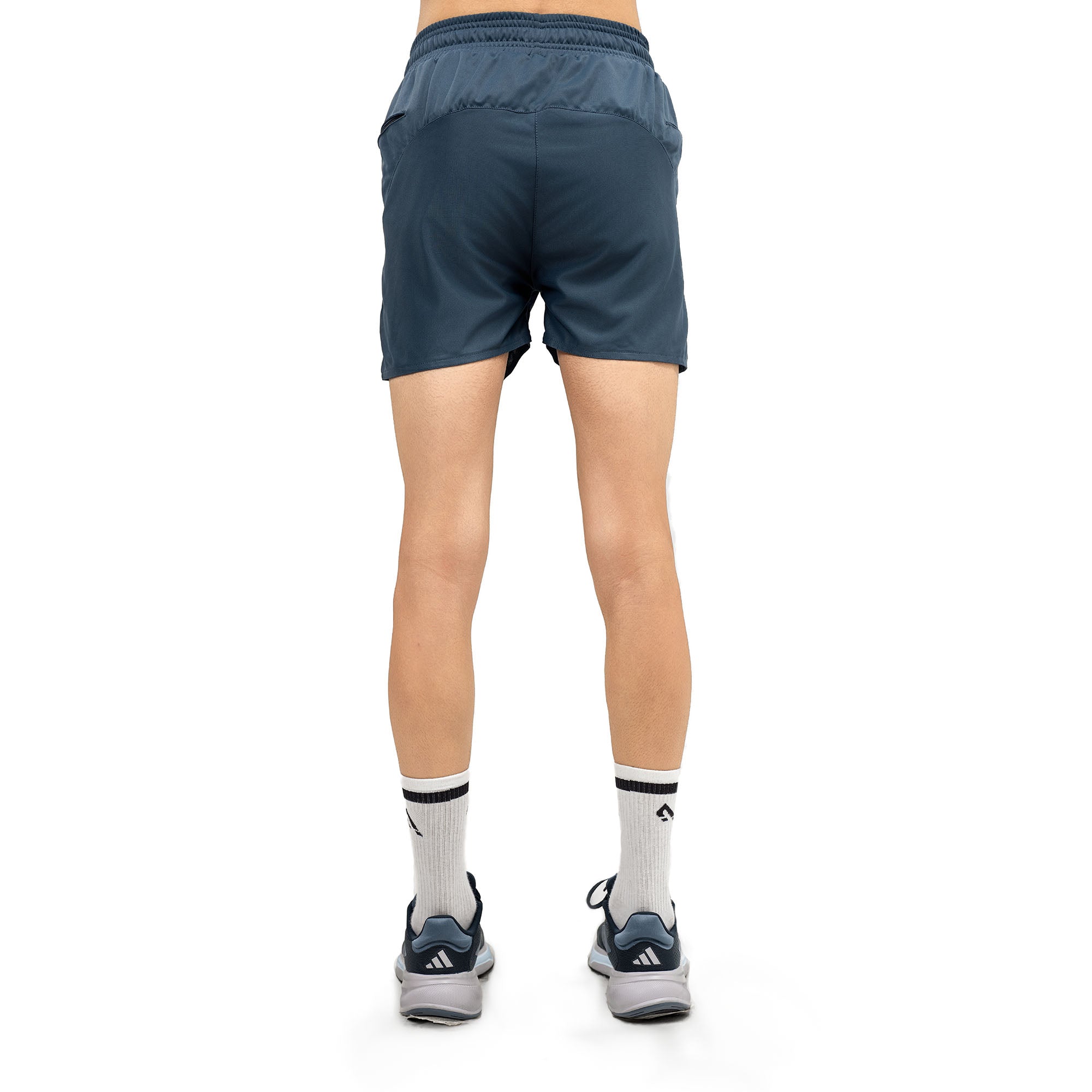 Blaze Zipper Shorts - Navy