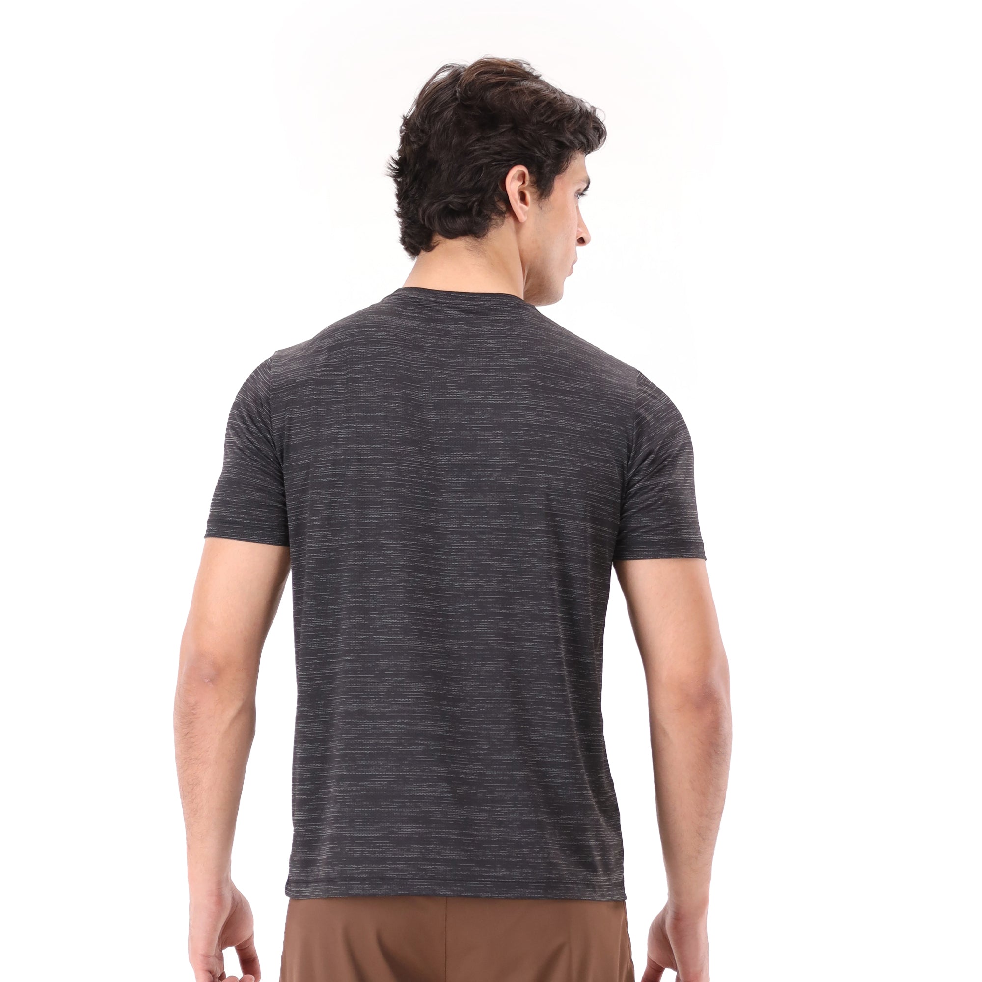 Fossil Mesh Tee - Black