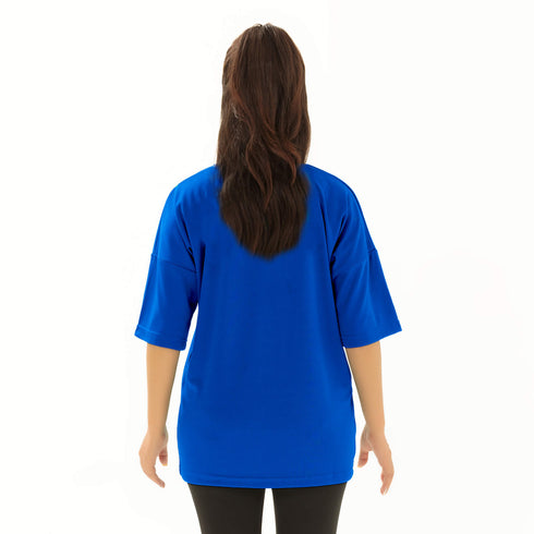 Infinity Oversize Tee - Blue
