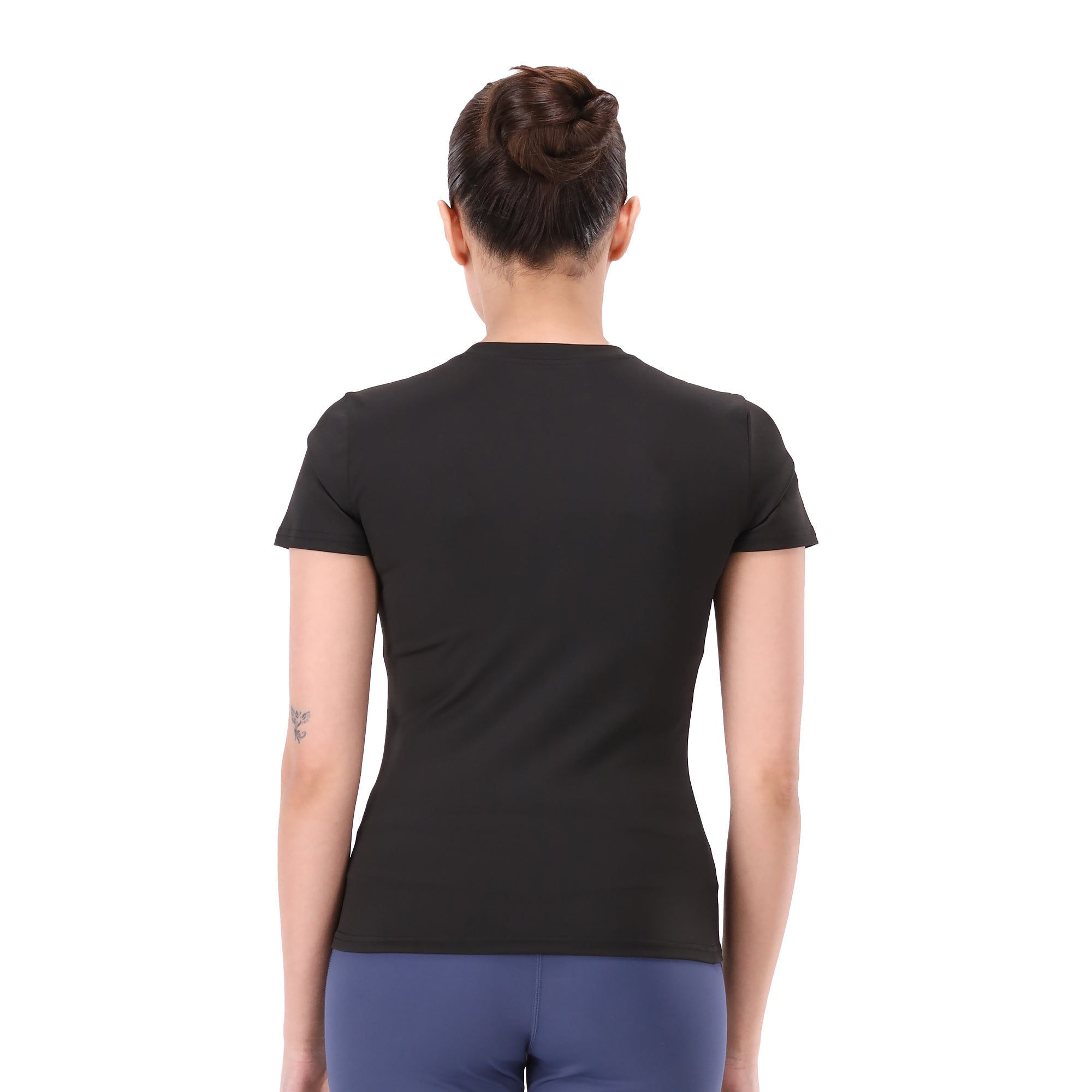 Sculpted Tee - Black