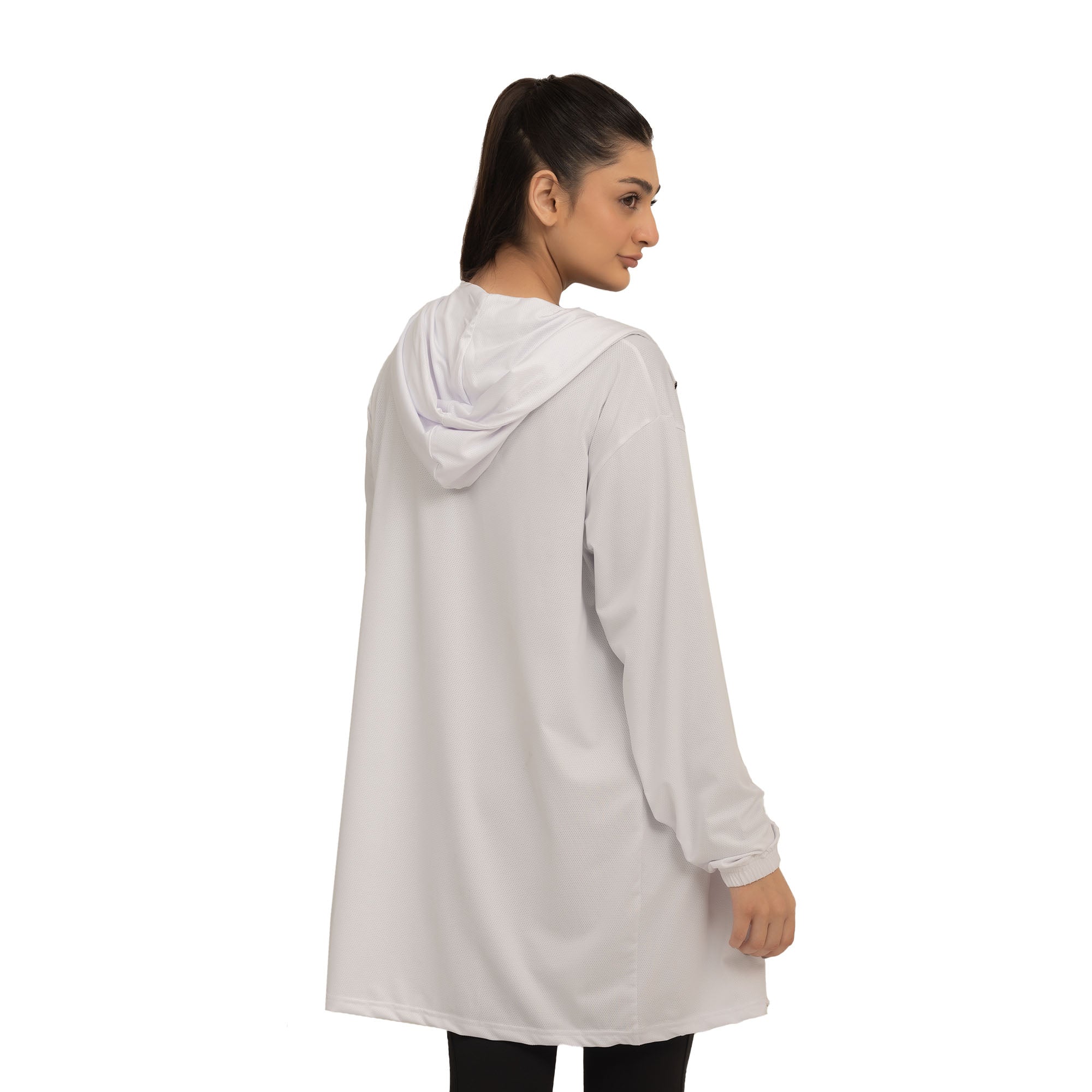 Mesh Coverette - White