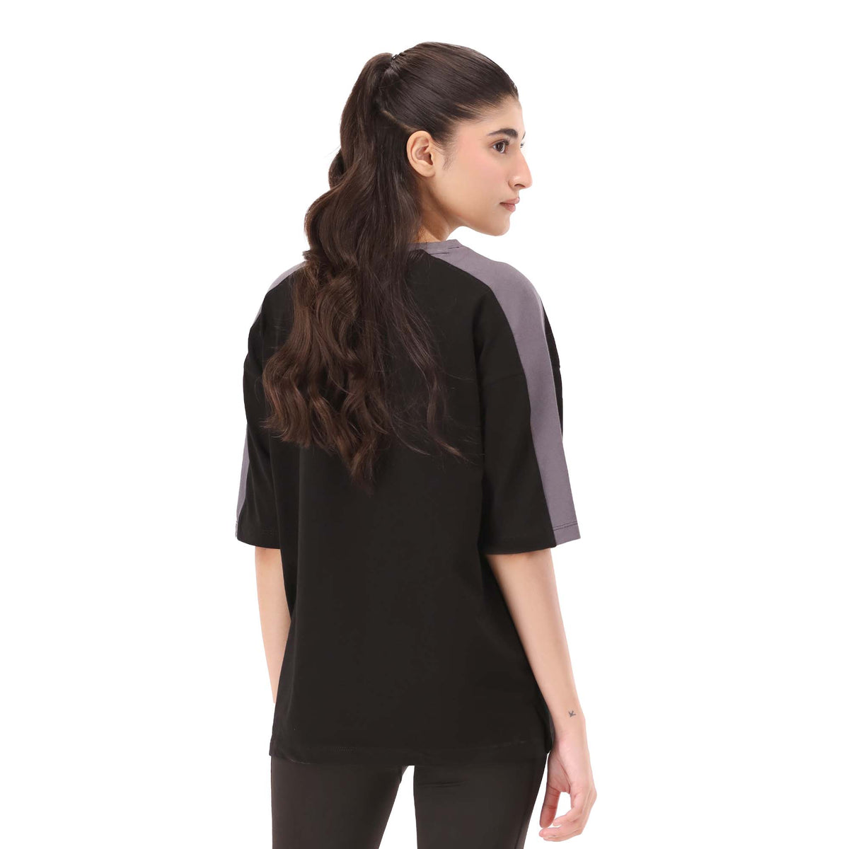 Reverb Oversized Tee - Black