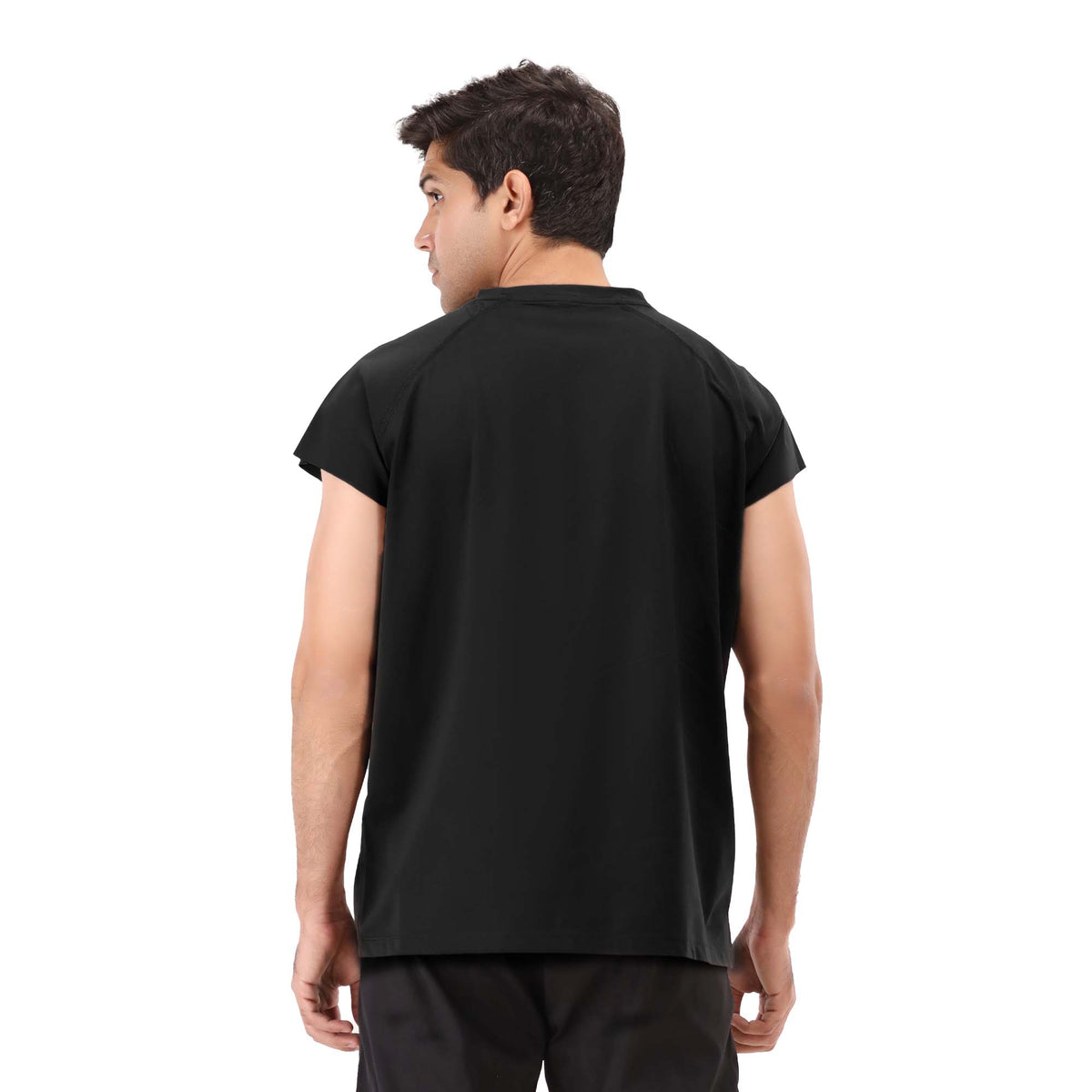 Raw Edge Tank - Black