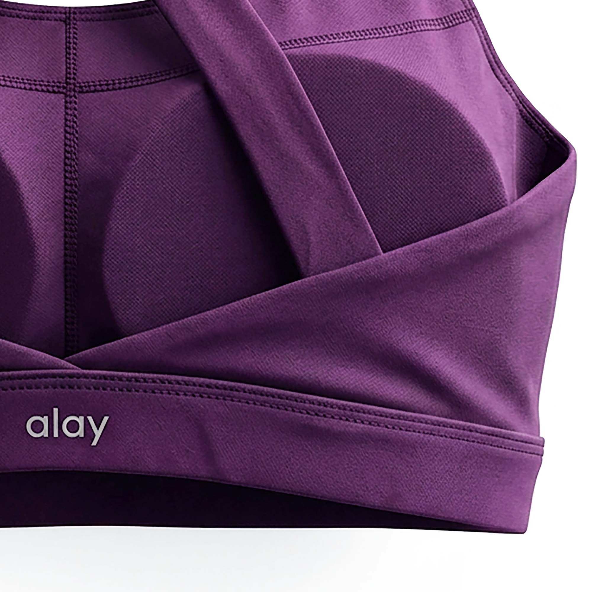 Lyft Sports Bra - Dark Plum Purple
