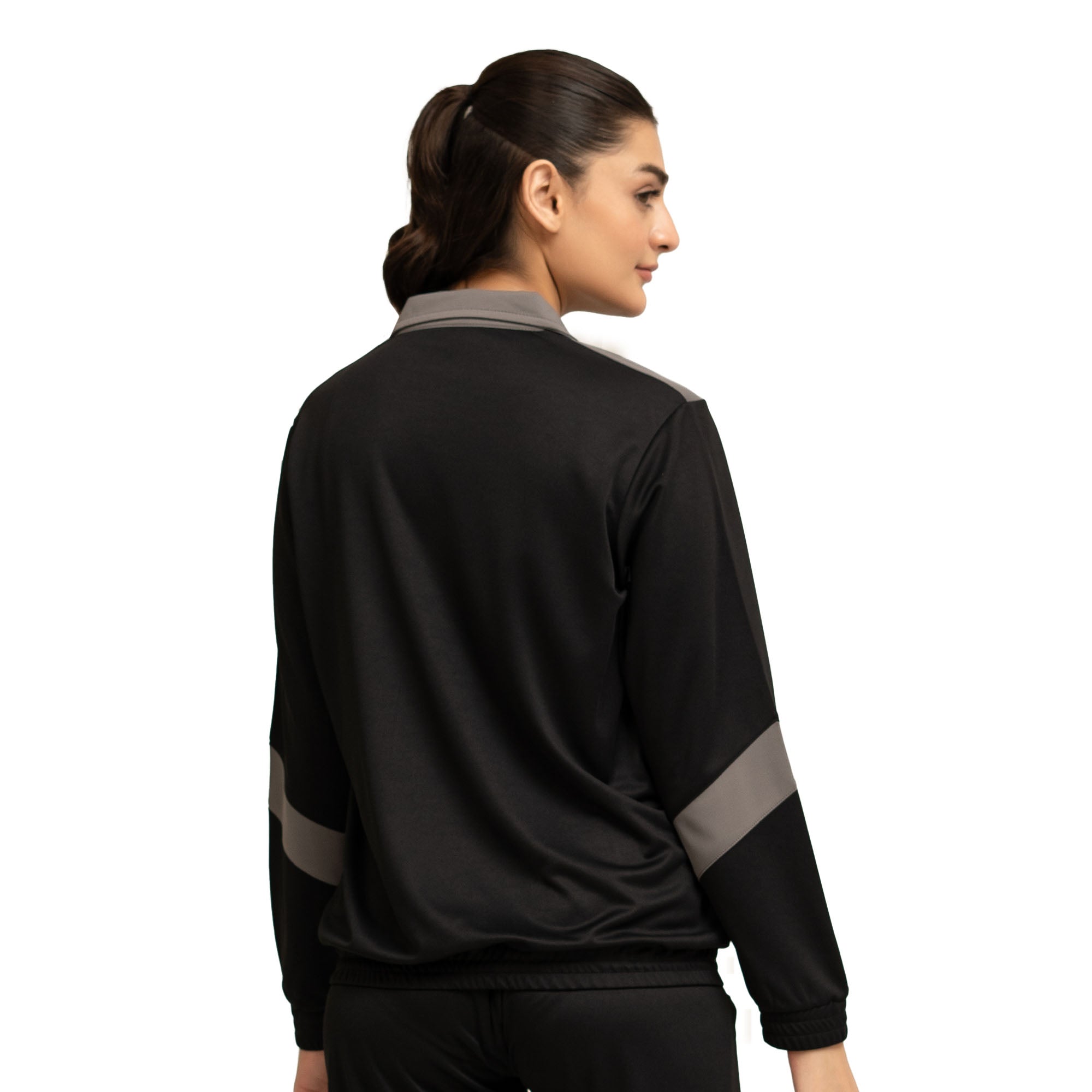 Wave Tracksuit - Black/Grey