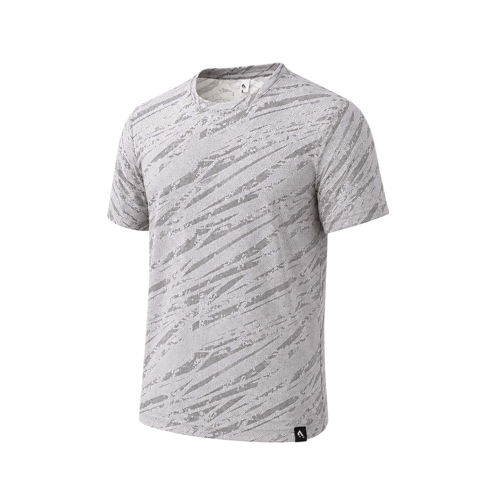 Pulse Mesh Tee - Grey