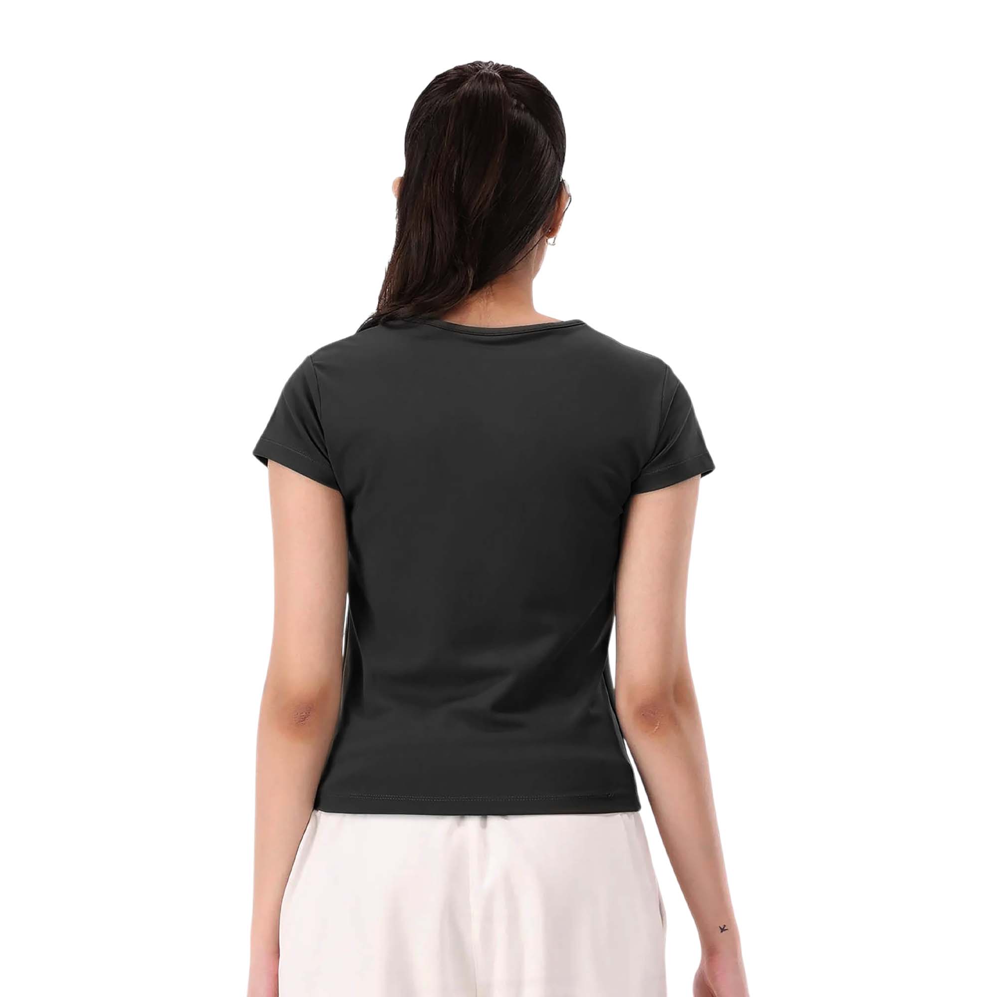 Pose Fitted Tee - Black
