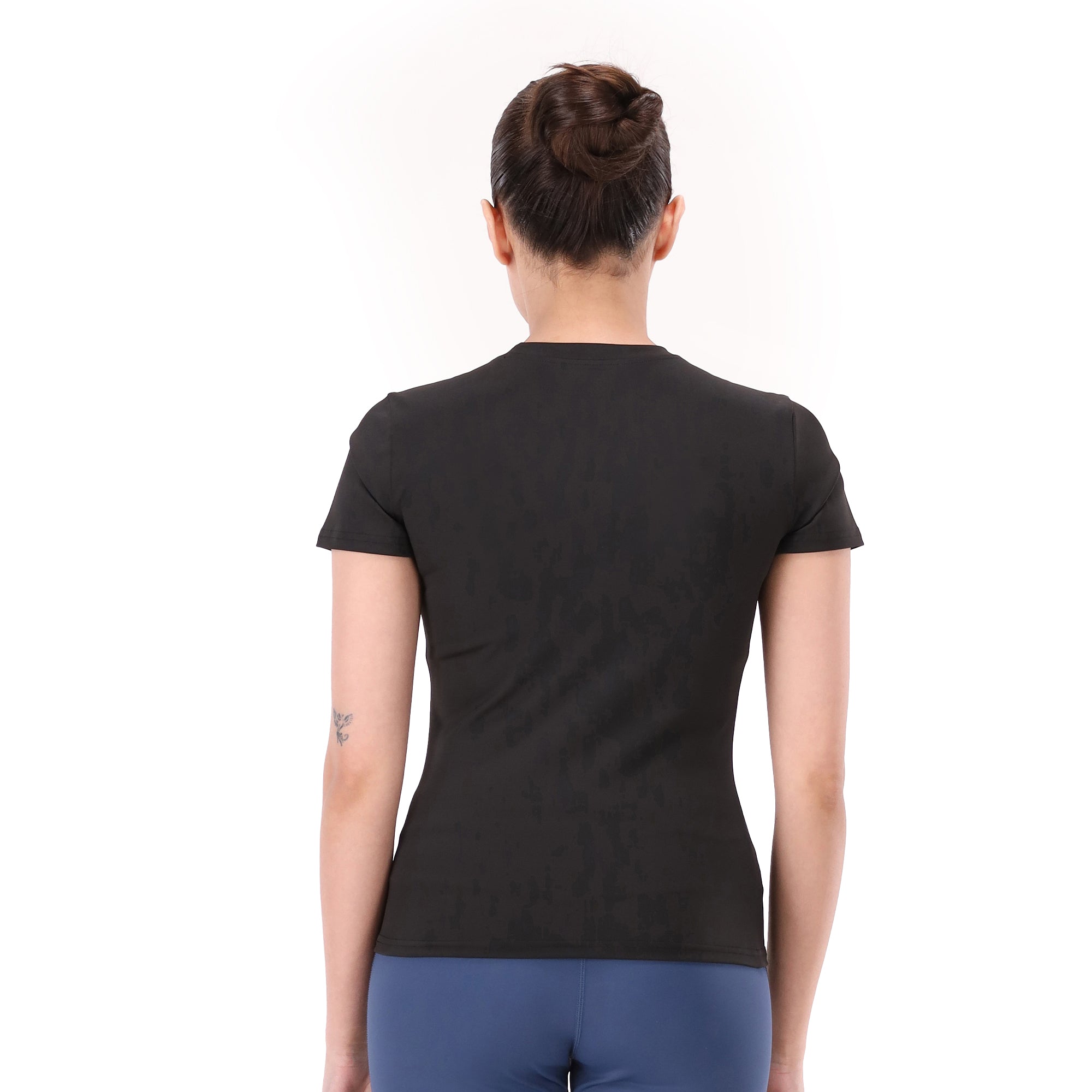 Sculpted Tee - Black