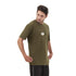 Thunder Oversize Badge Tee - Olive