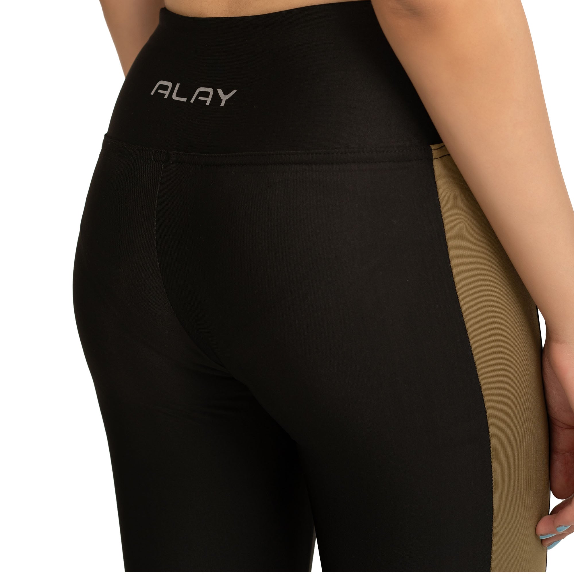 Allure Yoga Pants - Black/Brown