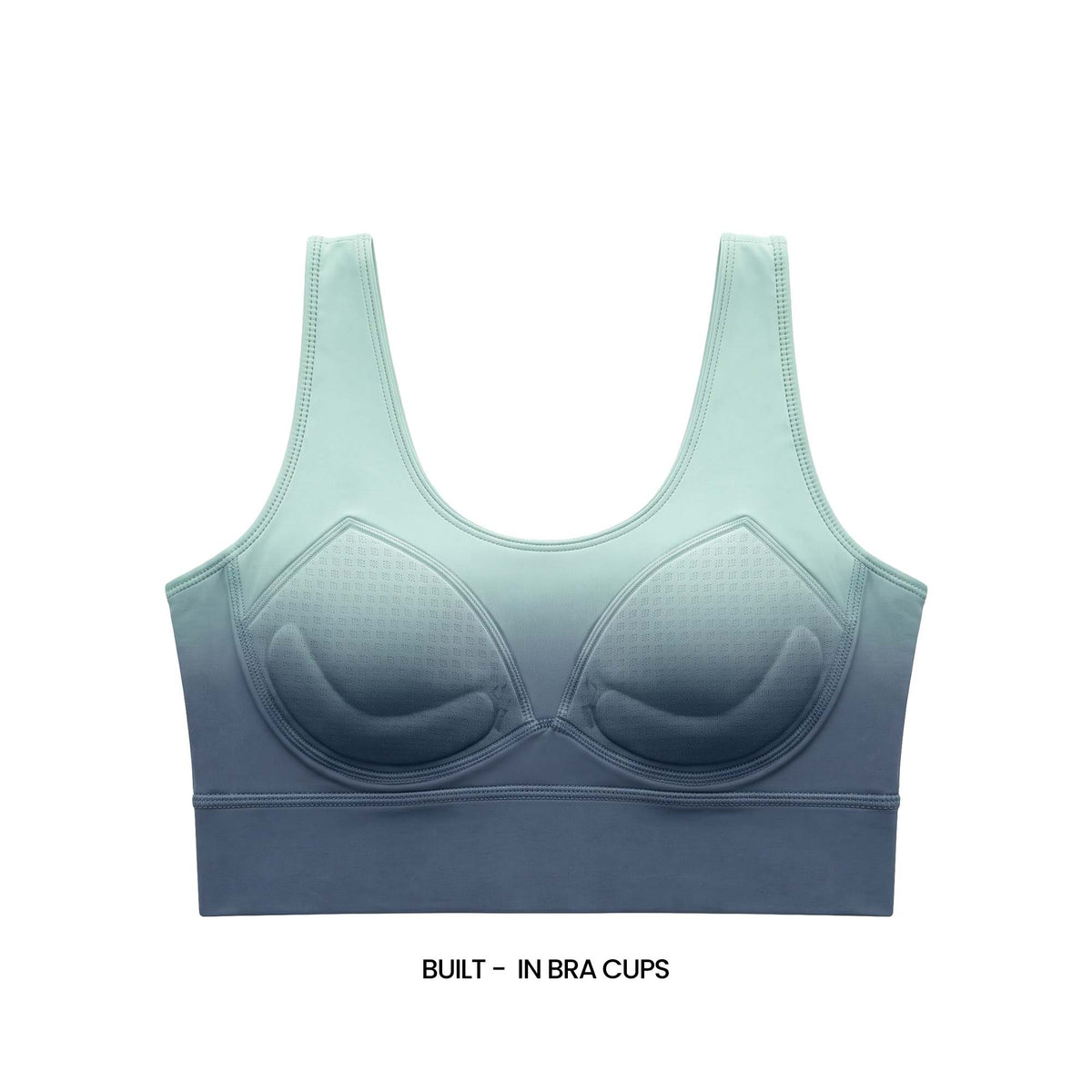 Ombre Sports Bra - Grey