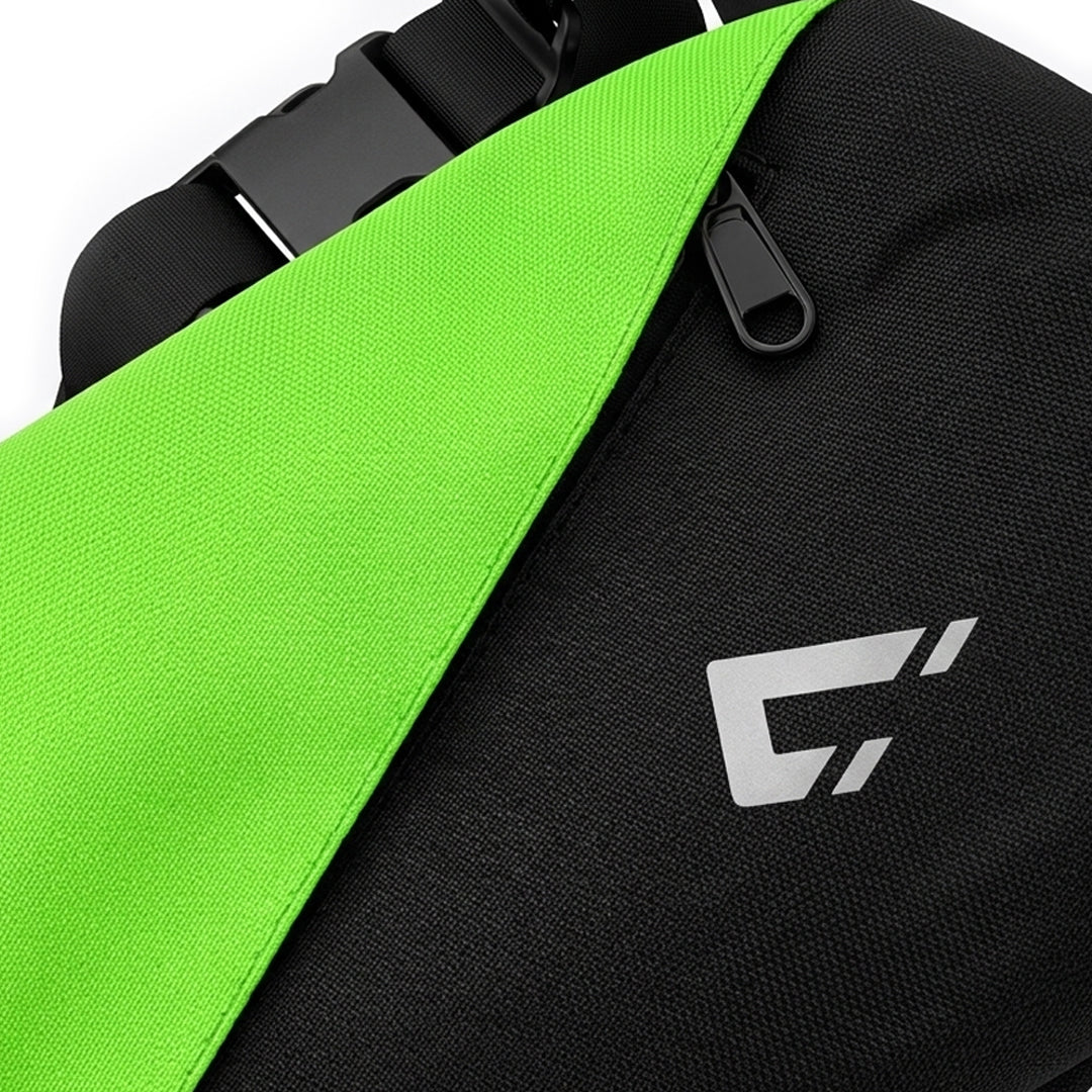 Waist Runner Bag - Black/Neon