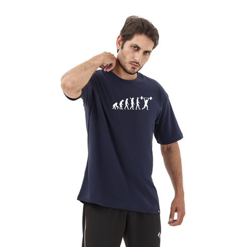 Thunder Oversize Rise Tee - Navy