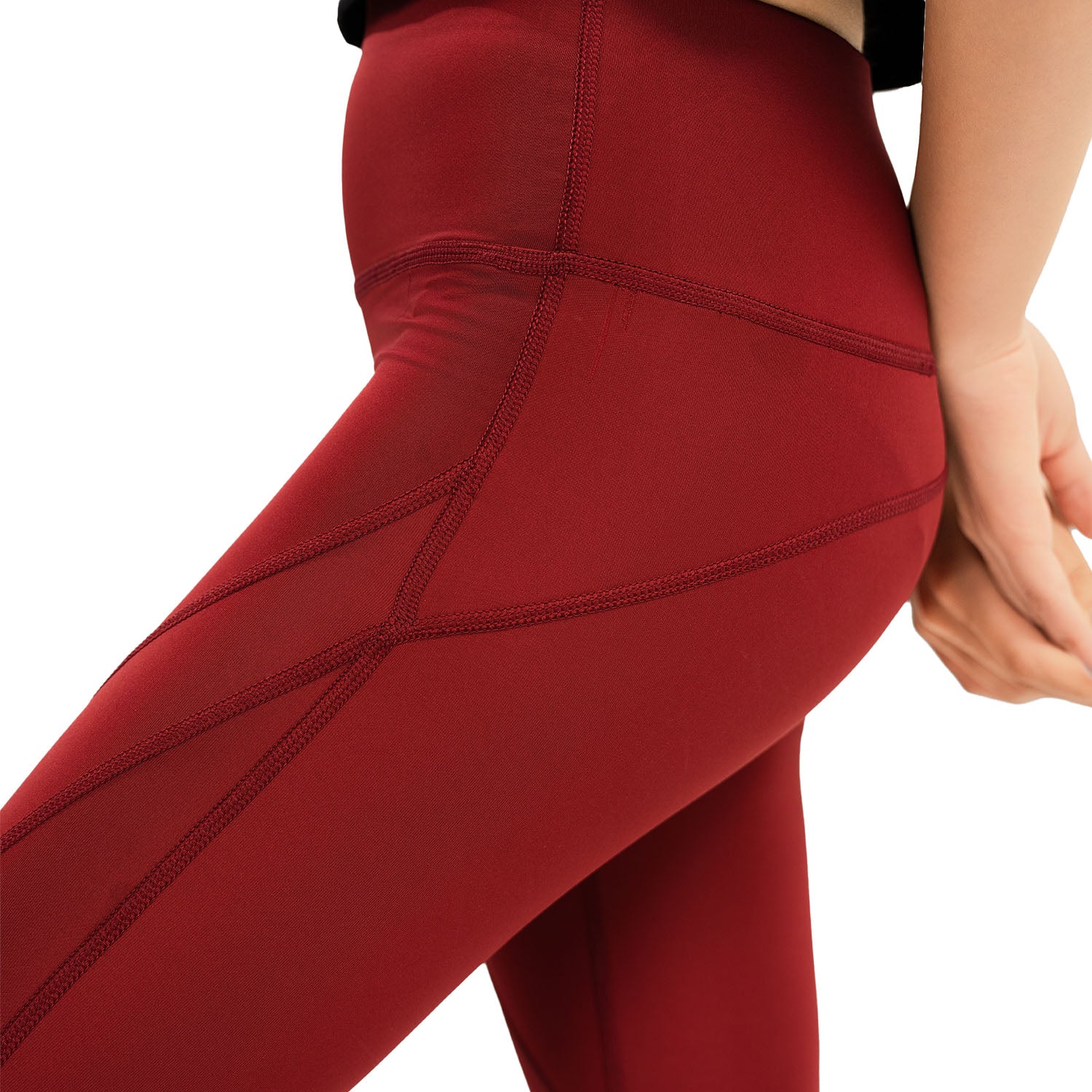 Strobe Biker Shorts - Red
