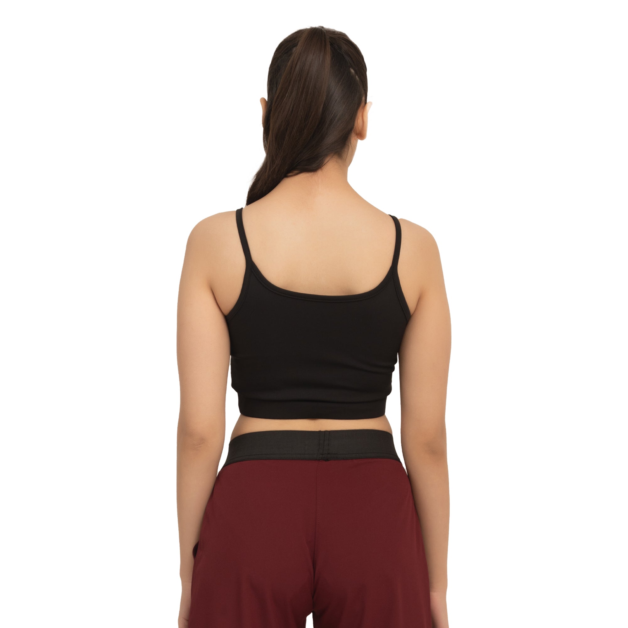 Brace Solid Bra - Black