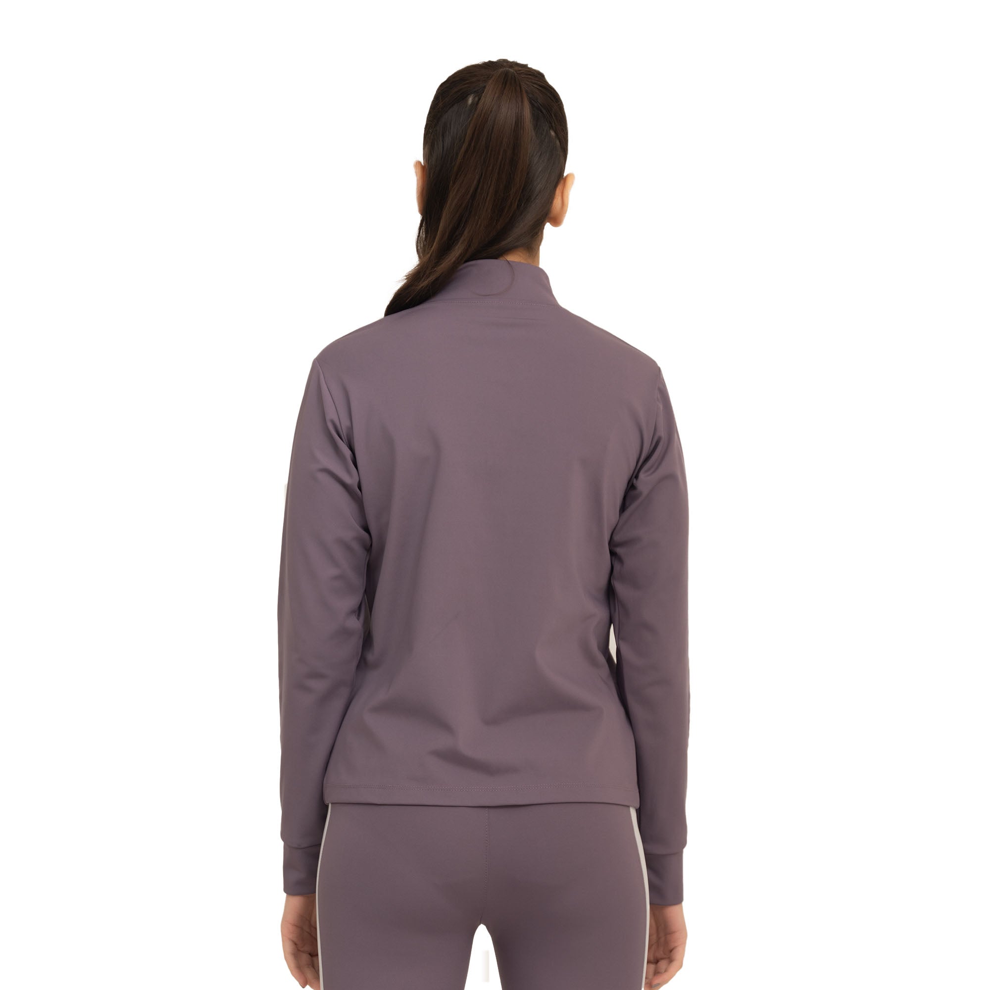 Femme Fit Zipper Jacket - Lilac